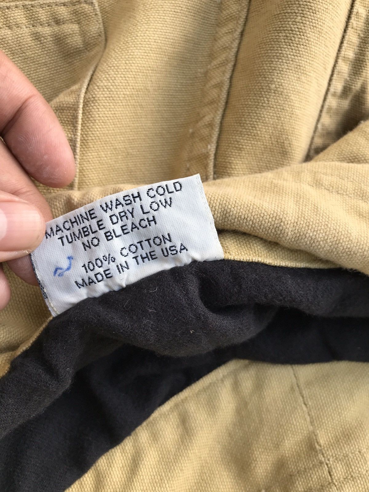 Japanese Brand Utility Canvas Wide Leg Baggy Minimalist Made in USA Pants Size US 33 - 10 Thumbnail