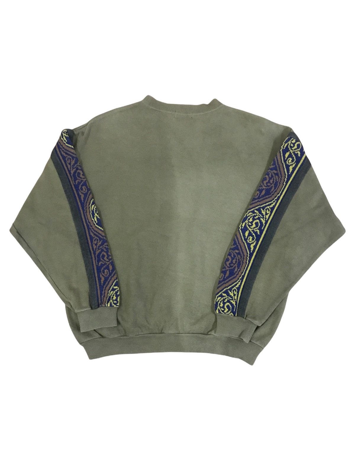 Vintage Vintage Santa Fe Sun faded Hand Knit Sweater Kapital Style Size US L / EU 52-54 / 3 - 2 Thumbnail