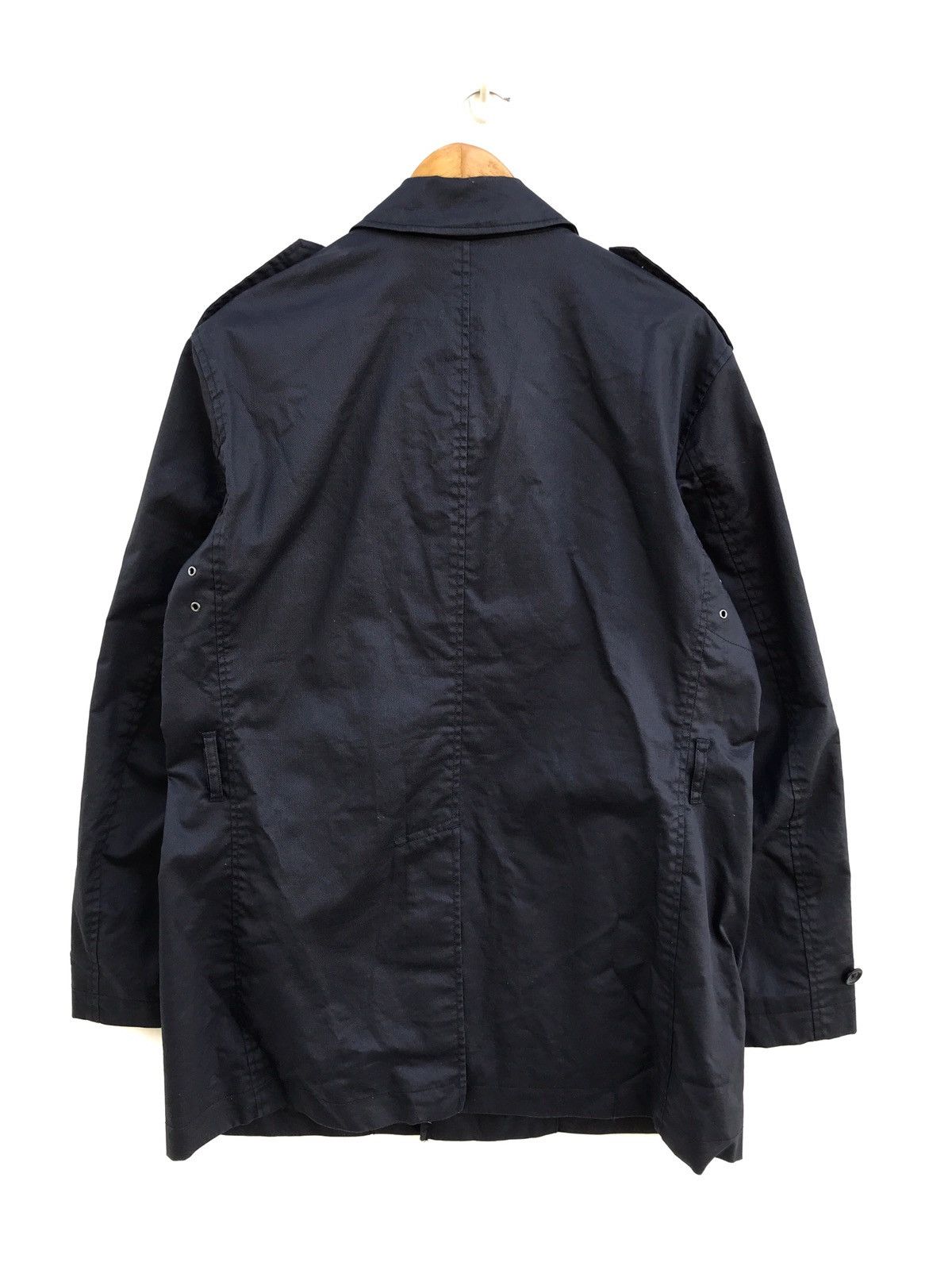 Uniqlo Uniqlo Coated Cloth Long Jacket Parka Size US XL / EU 56 / 4 - 2 Thumbnail