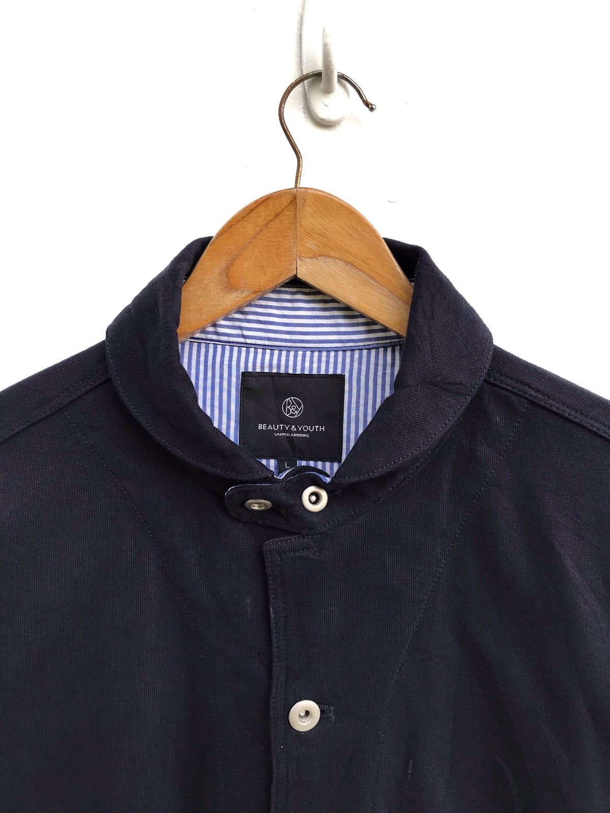 BEAUTY&YOUTH × United Arrows Beauty & Youth United Arrows Button Navy Button Fly Jacket Size US M / EU 48-50 / 2 - 4 Thumbnail