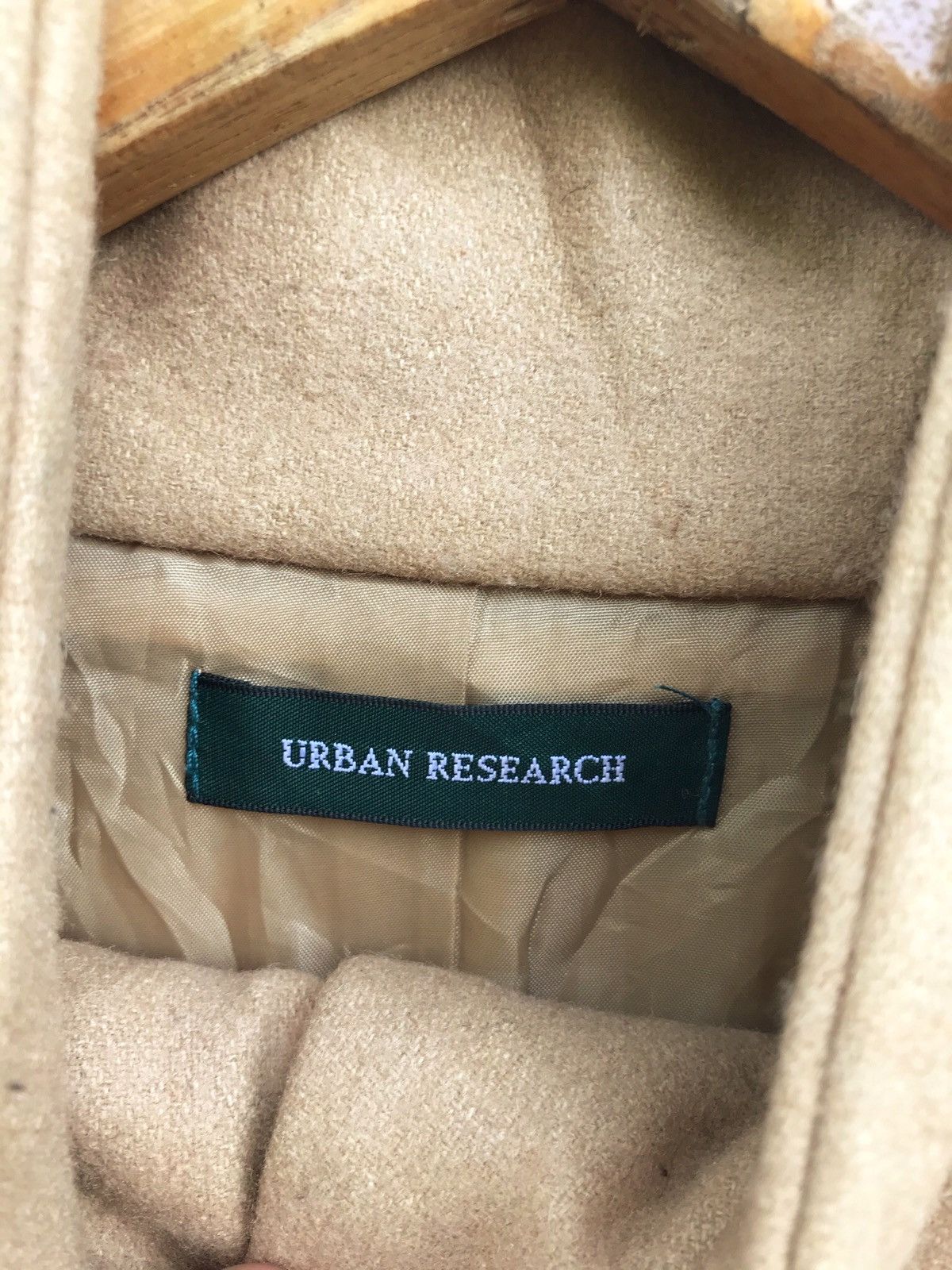URBAN RESEARCH DOORS Urban Research Wool Long Jacket Size US XS / EU 42 / 0 - 6 Thumbnail