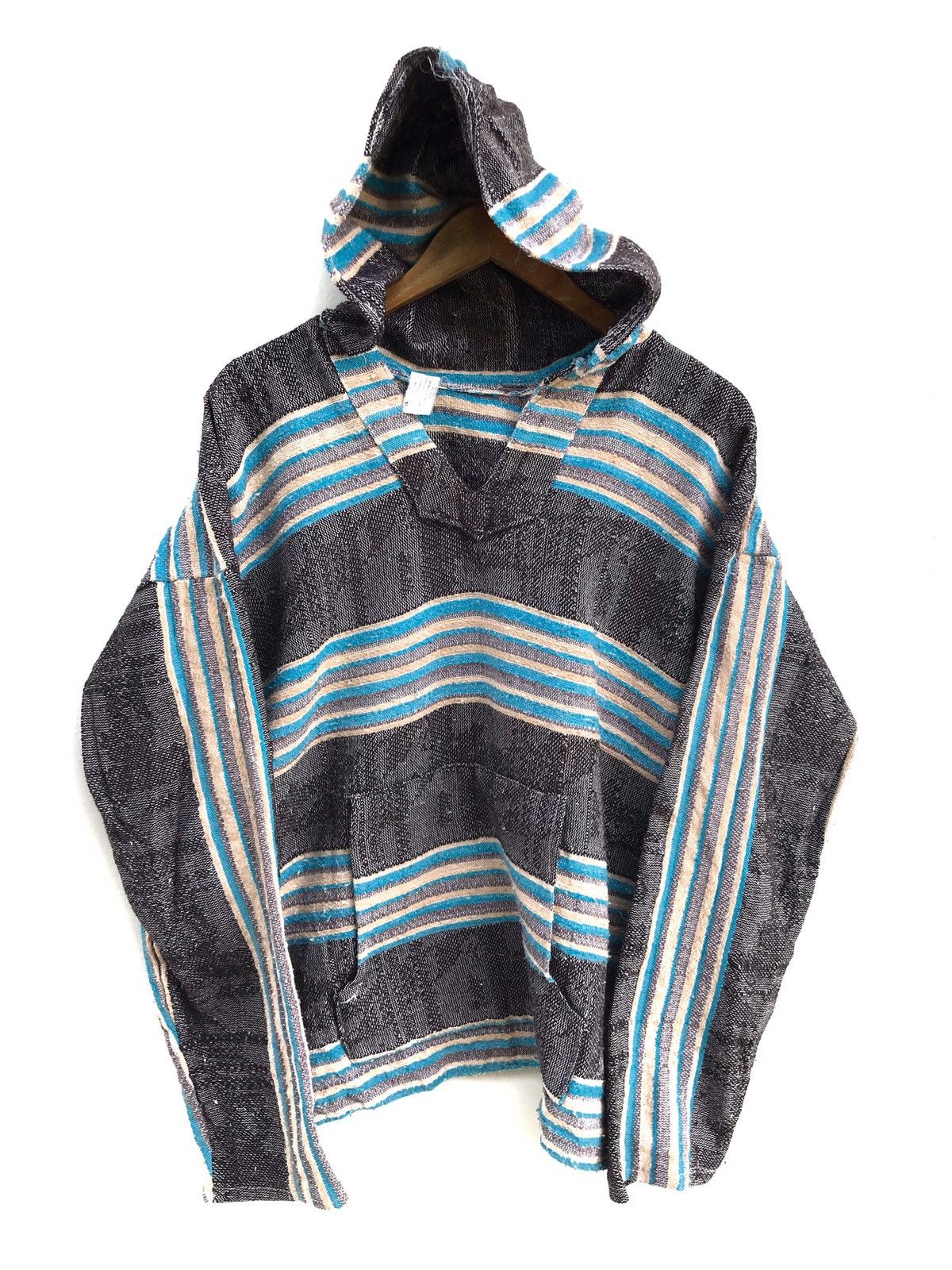 Mexican Threads Mexican Made Navajo Hoodie Pullover Jacket Size US XL / EU 56 / 4 - 3 Thumbnail