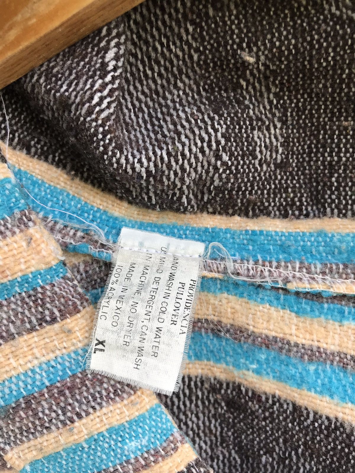 Mexican Threads Mexican Made Navajo Hoodie Pullover Jacket Size US XL / EU 56 / 4 - 7 Thumbnail