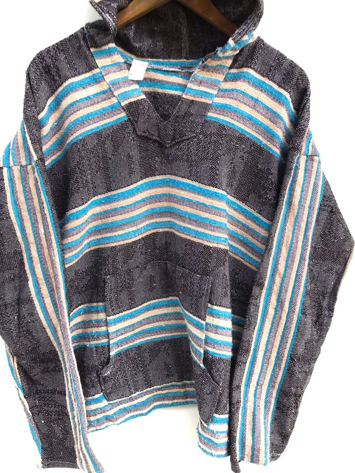 Mexican Threads Mexican Made Navajo Hoodie Pullover Jacket Size US XL / EU 56 / 4 - 5 Thumbnail