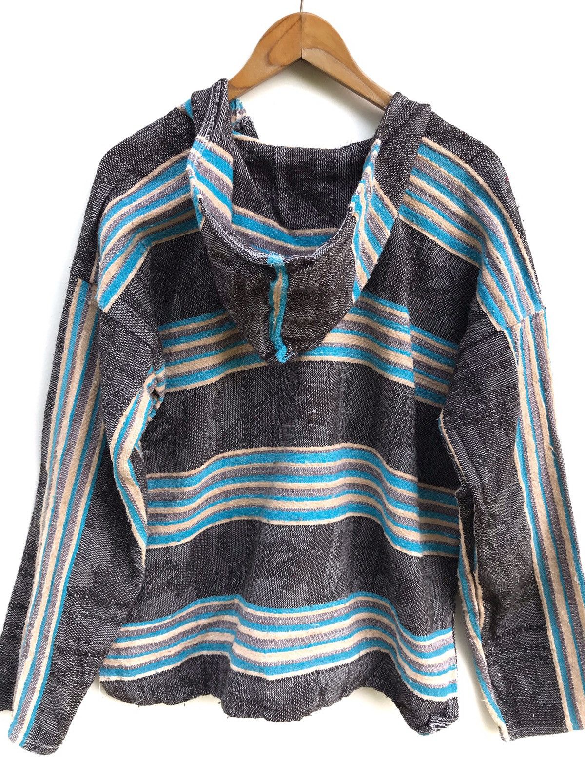 Mexican Threads Mexican Made Navajo Hoodie Pullover Jacket Size US XL / EU 56 / 4 - 4 Thumbnail
