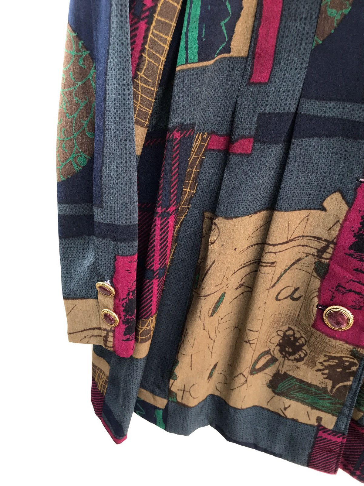 Art Comes First × Japanese Brand Made In Japan Handmade Vintage Art Fullprint Light Jacket Size US S / EU 44-46 / 1 - 4 Thumbnail