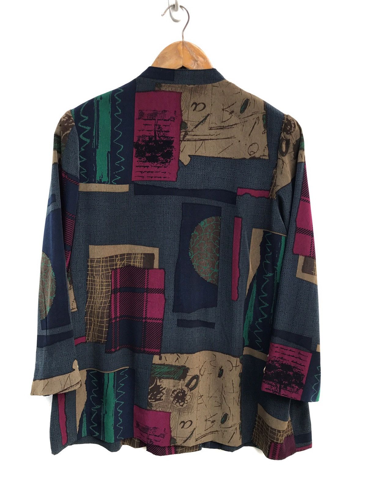 Art Comes First × Japanese Brand Made In Japan Handmade Vintage Art Fullprint Light Jacket Size US S / EU 44-46 / 1 - 2 Thumbnail