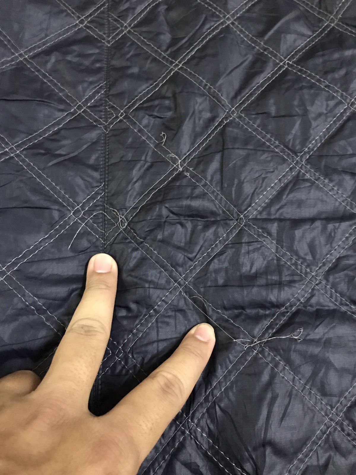 Japanese Brand × Takeo Kikuchi Takeo Kikuchi Quilted Button Navy Jacket Size US M / EU 48-50 / 2 - 7 Thumbnail