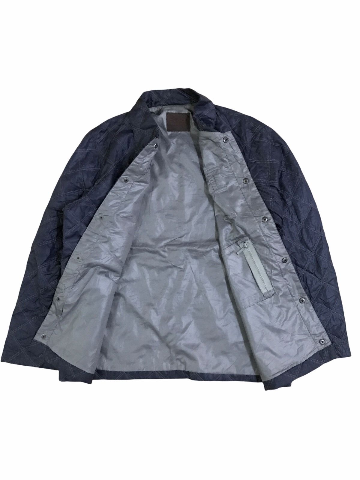 Japanese Brand × Takeo Kikuchi Takeo Kikuchi Quilted Button Navy Jacket Size US M / EU 48-50 / 2 - 4 Thumbnail