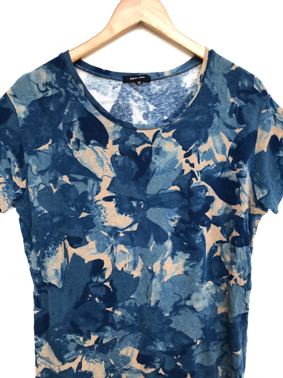 Designer × Japanese Brand Made in Japan Pas De Calais All Over Print Tee Floral Size US M / EU 48-50 / 2 - 3 Thumbnail