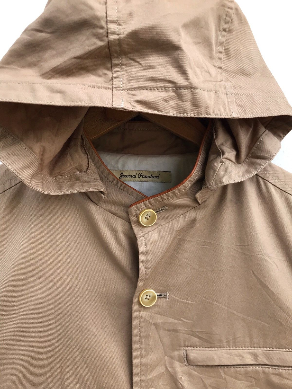 Journal Standard Journal Standard Hoodie Cotton Khakis Jacket Size US M / EU 48-50 / 2 - 8 Thumbnail