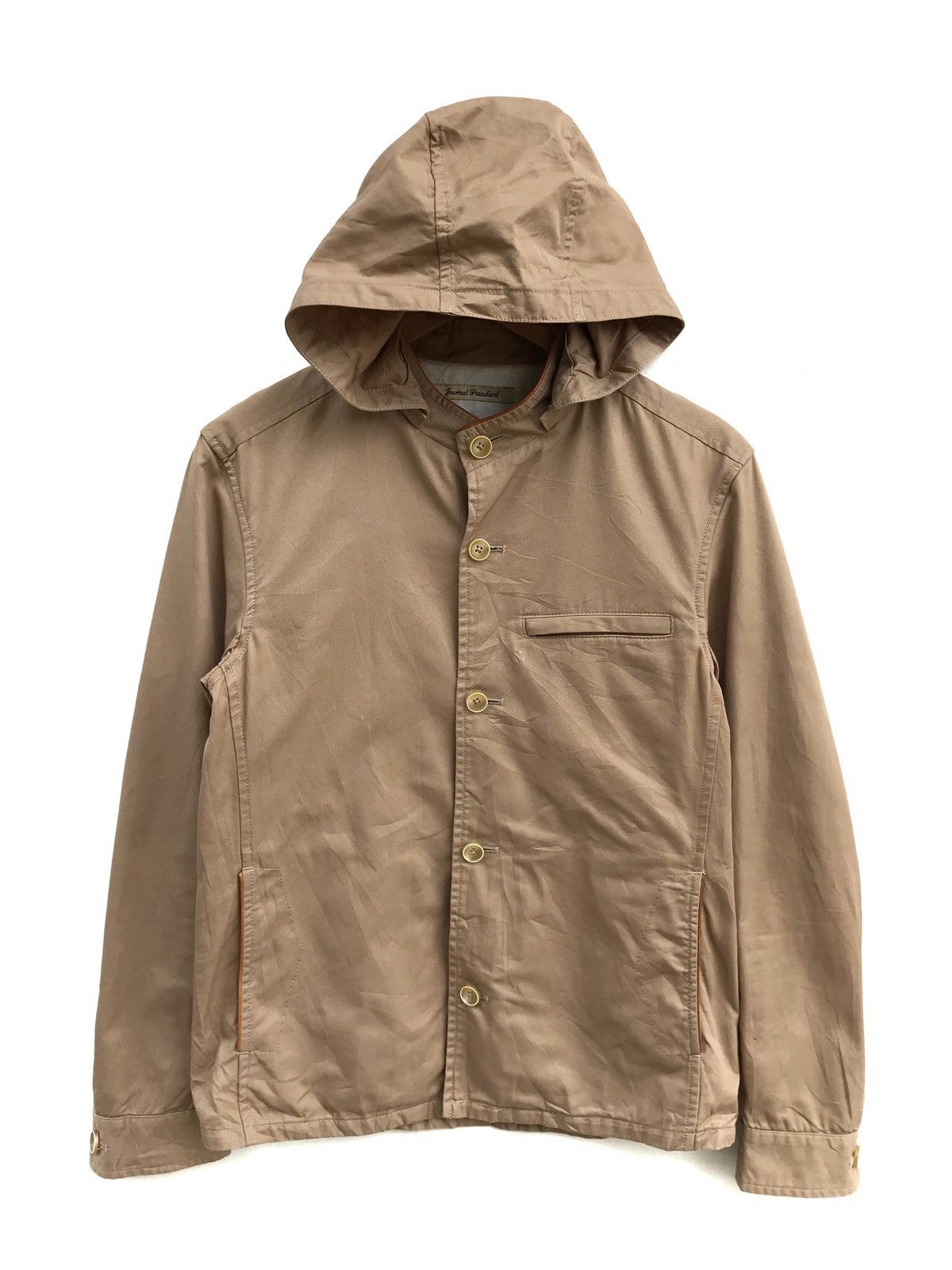 Journal Standard Journal Standard Hoodie Cotton Khakis Jacket Size US M / EU 48-50 / 2 - 1 Thumbnail
