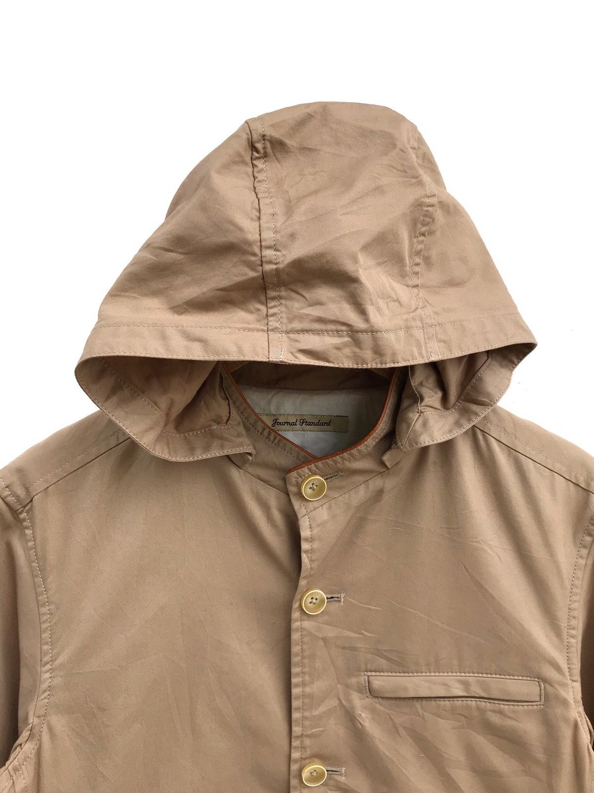 Journal Standard Journal Standard Hoodie Cotton Khakis Jacket Size US M / EU 48-50 / 2 - 3 Thumbnail