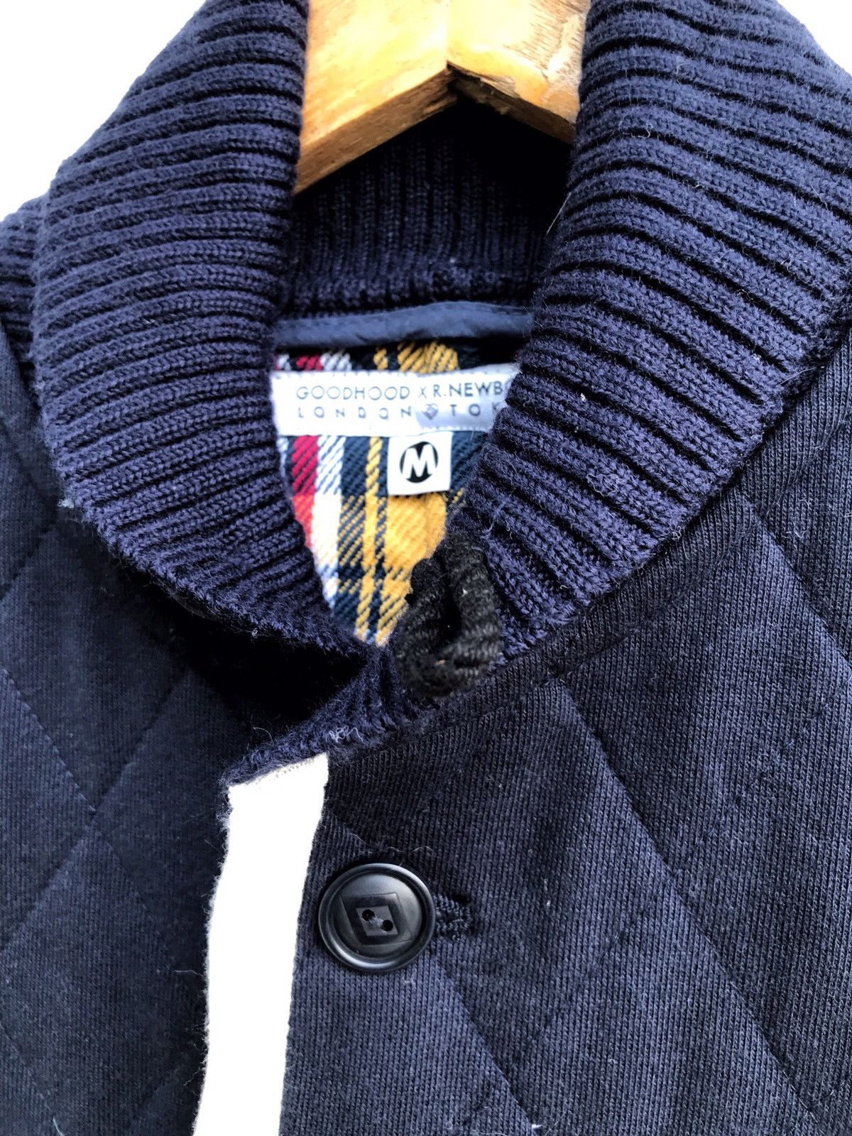Goodhood × R.Newbold Goodhood X R.Newbold Navy Vest Tartan Checkered Jacket Size US M / EU 48-50 / 2 - 7 Thumbnail