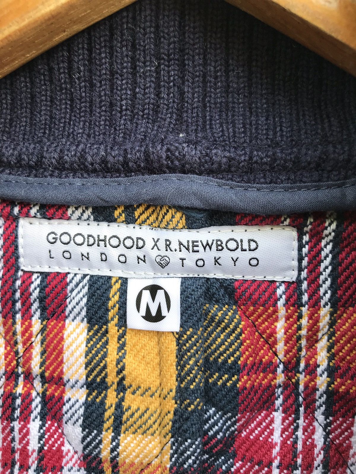 Goodhood × R.Newbold Goodhood X R.Newbold Navy Vest Tartan Checkered Jacket Size US M / EU 48-50 / 2 - 8 Thumbnail