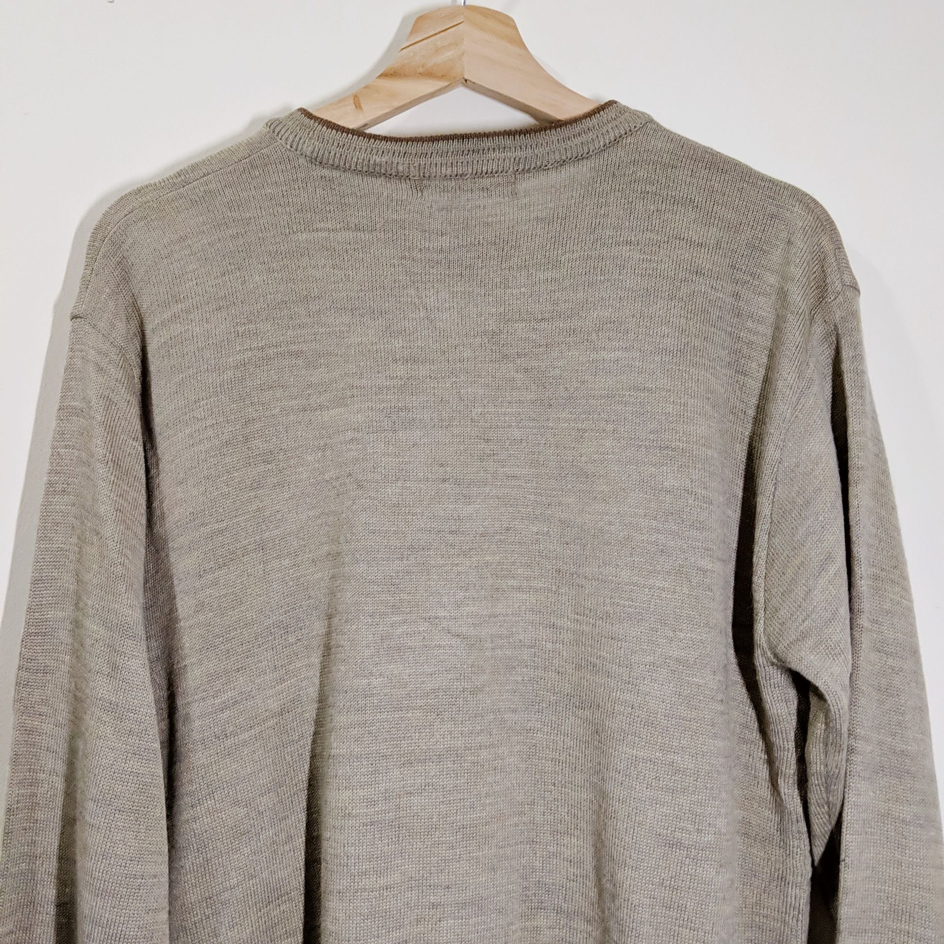 Homespun Knitwear × Japanese Brand Vintage Benpan Diamond Knitwear Sweater Size US M / EU 48-50 / 2 - 9 Thumbnail