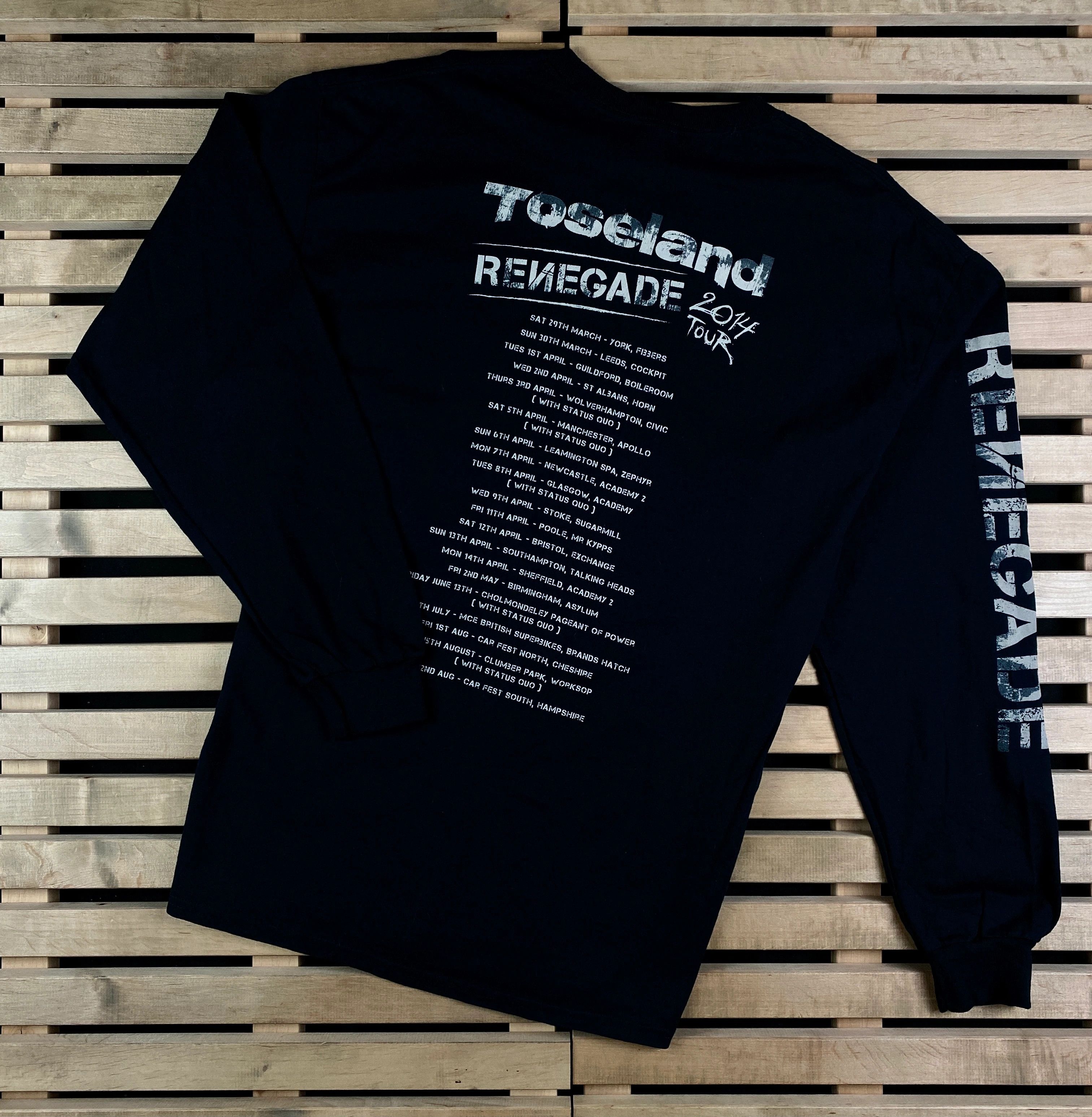 Band Tees × Vintage Men’s Rock Long Sleeve Sweatshirt Toseland Vintage Size XL Size US XL / EU 56 / 4 - 6 Thumbnail