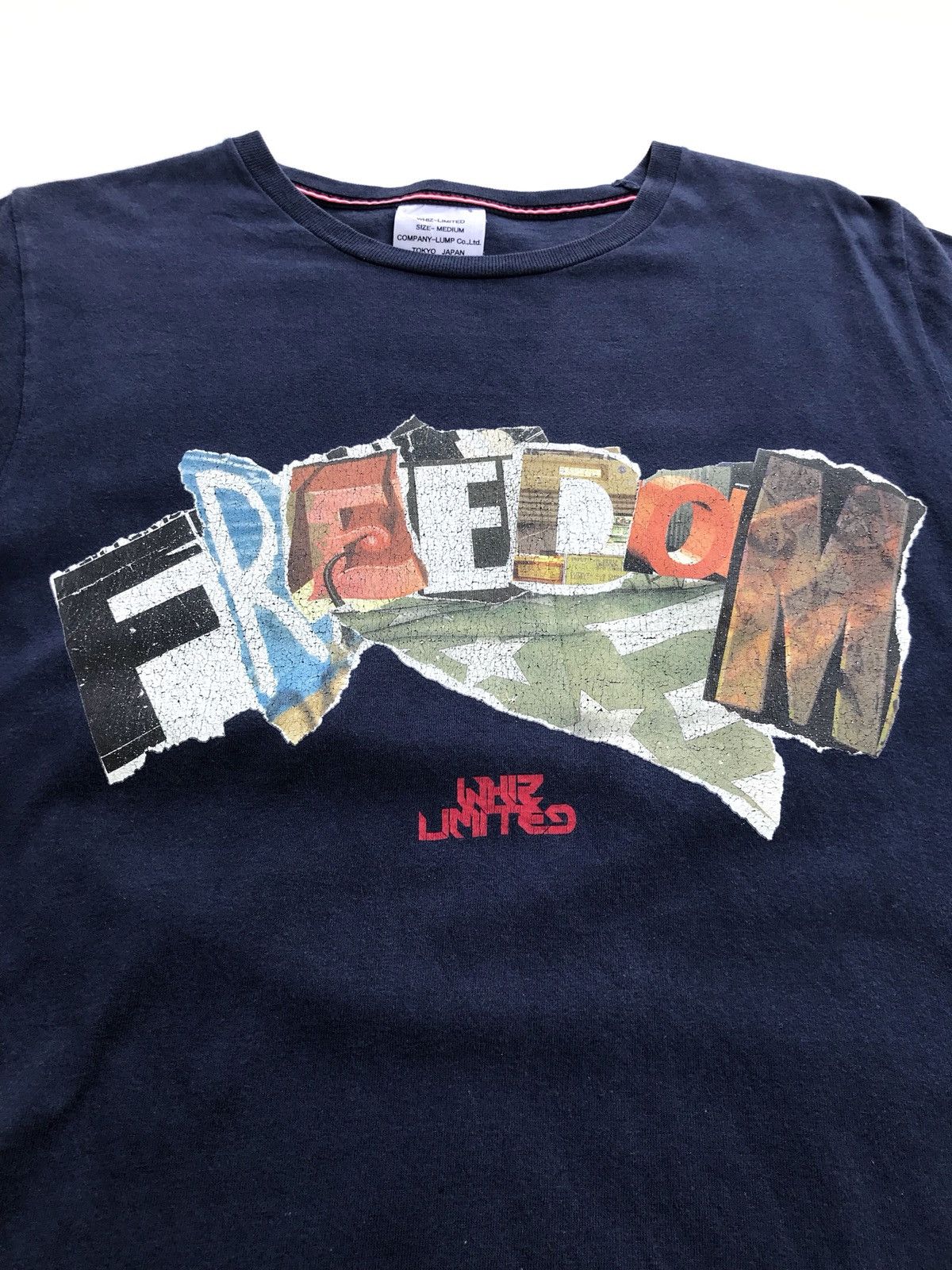 Japanese Brand × WHIZ LIMITED Whiz Limited Made In Japan Freedom Comittee Tees Size US M / EU 48-50 / 2 - 4 Thumbnail