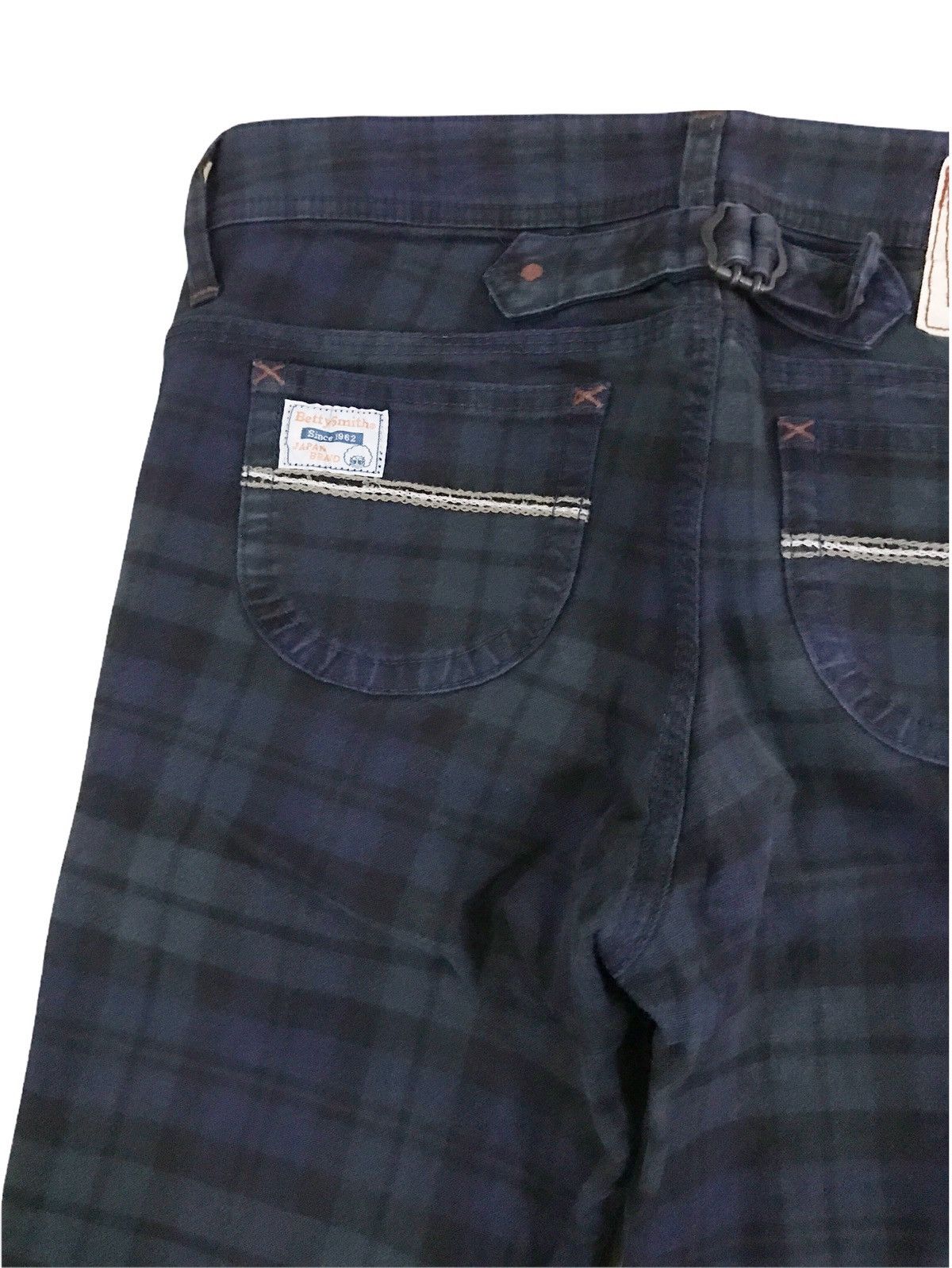 Hysteric Glamour × Japanese Brand × Seditionaries Japanese Brand Seditionaries Green Plaid Tartan Pants Size US 26 / EU 42 - 8 Thumbnail
