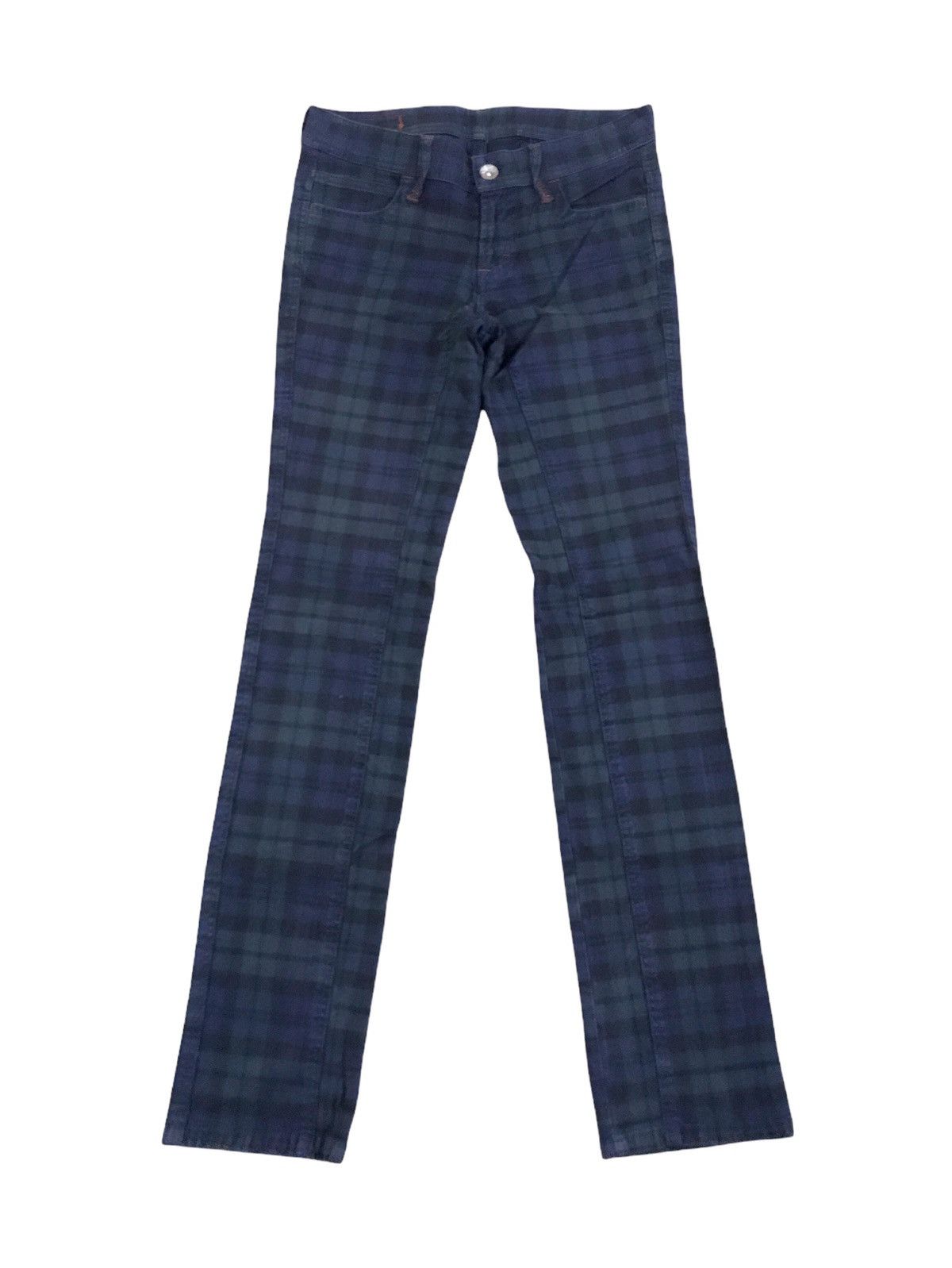 Hysteric Glamour × Japanese Brand × Seditionaries Japanese Brand Seditionaries Green Plaid Tartan Pants Size US 26 / EU 42 - 2 Thumbnail