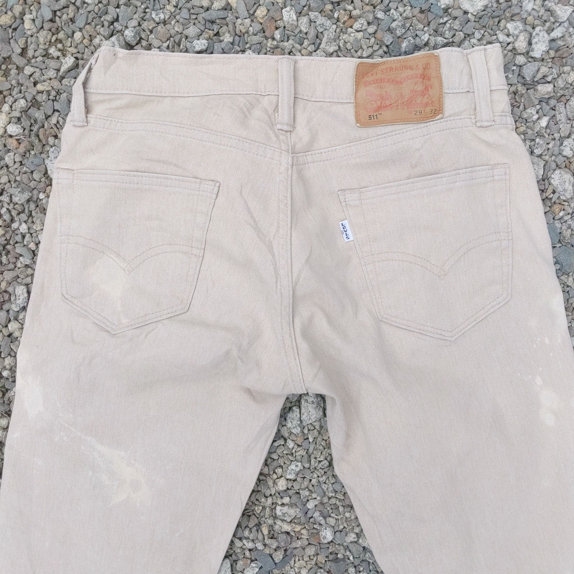 Japanese Brand Vintage Levis 511 Faded Colour Five Pocket Casual Pants Size US 28 / EU 44 - 5 Thumbnail