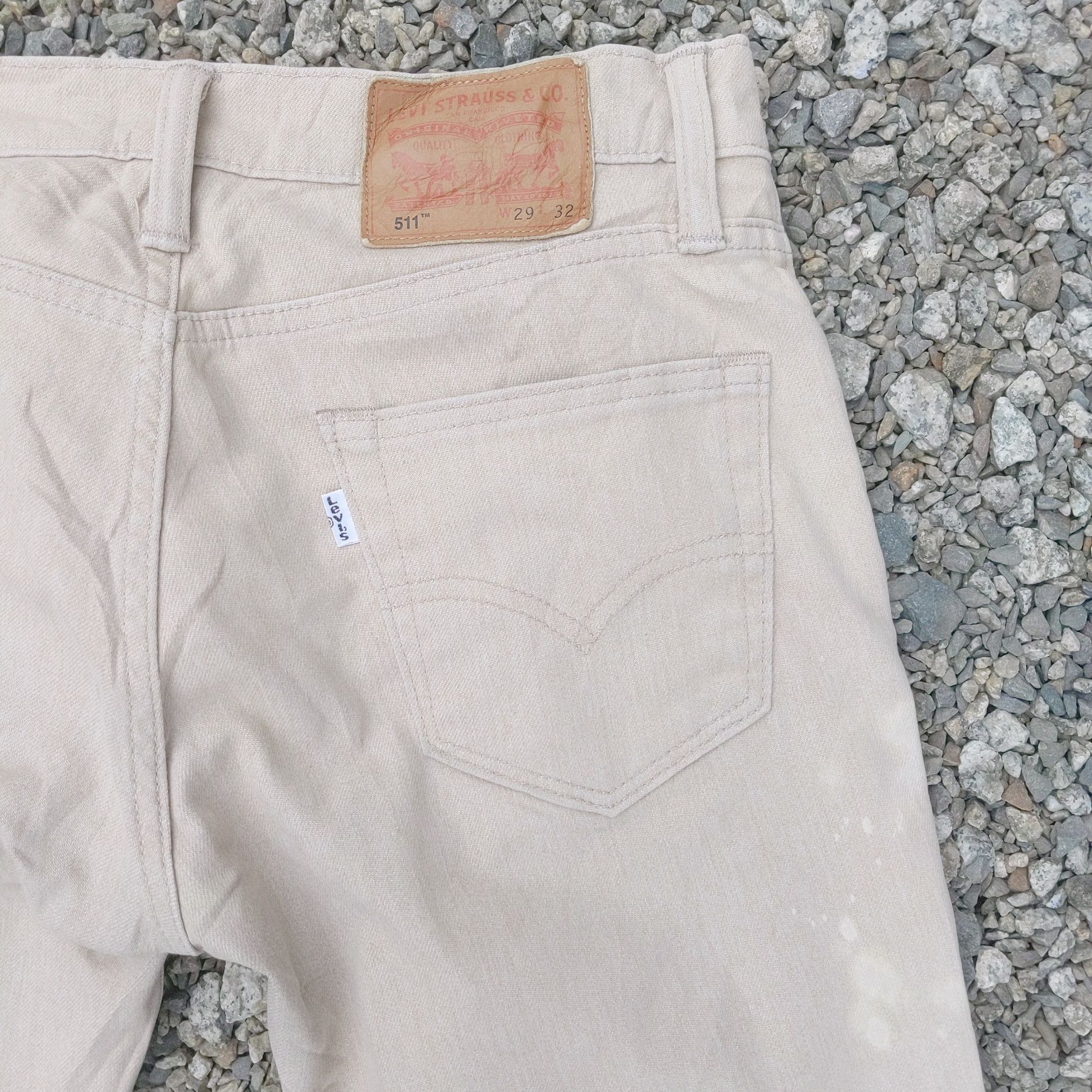 Japanese Brand Vintage Levis 511 Faded Colour Five Pocket Casual Pants Size US 28 / EU 44 - 3 Thumbnail