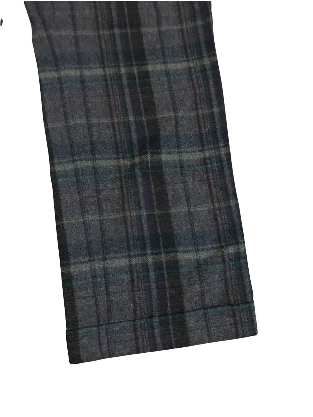 Japanese Brand × Vintage Vintage Skybrain Wool Baggy Wide Leg Checkered Plaid Pants Size US 29 - 6 Thumbnail