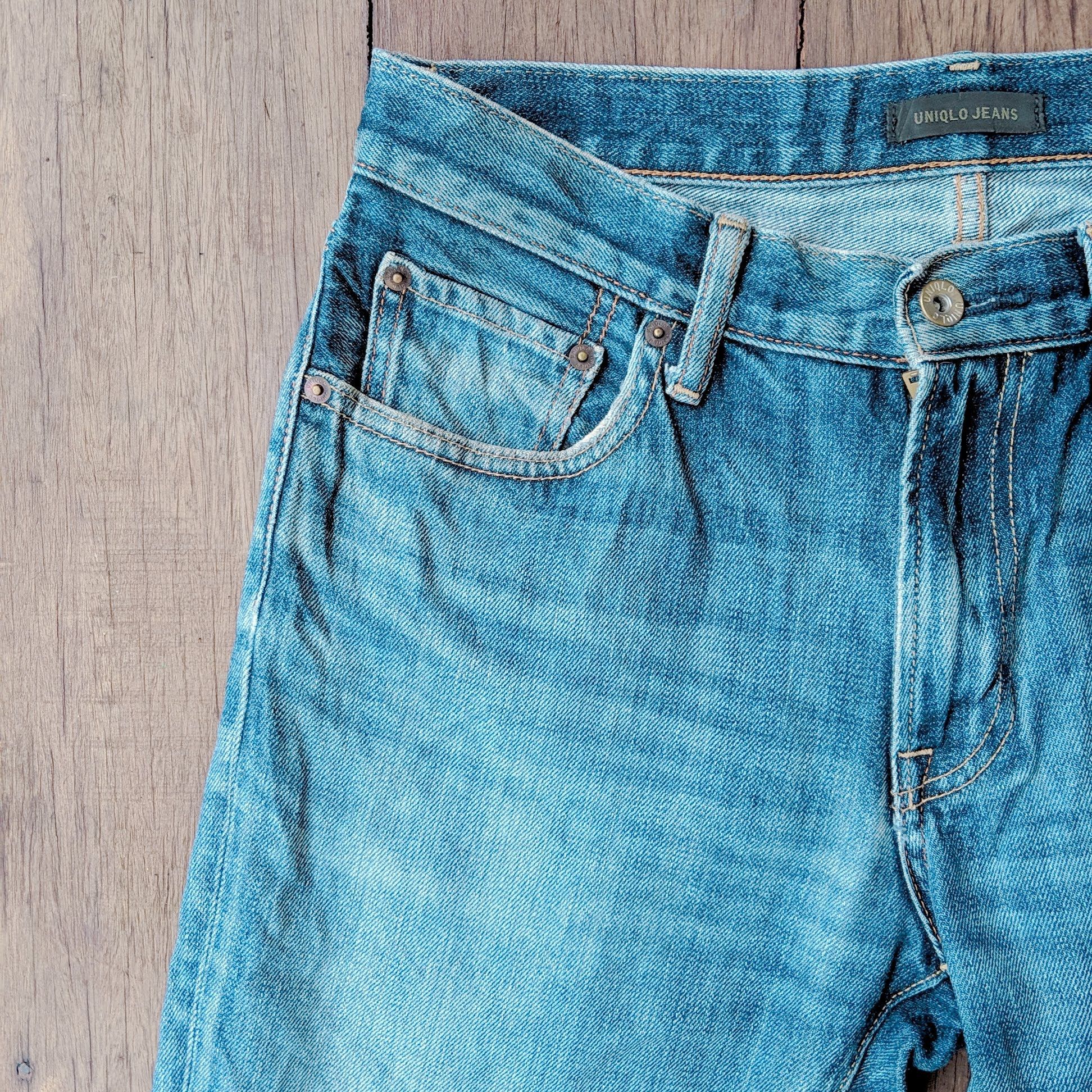 Japanese Brand × Jean × Vintage W30 Vintage Japanese Distressed Faded Denim Jeans Pants Size US 30 / EU 46 - 3 Thumbnail