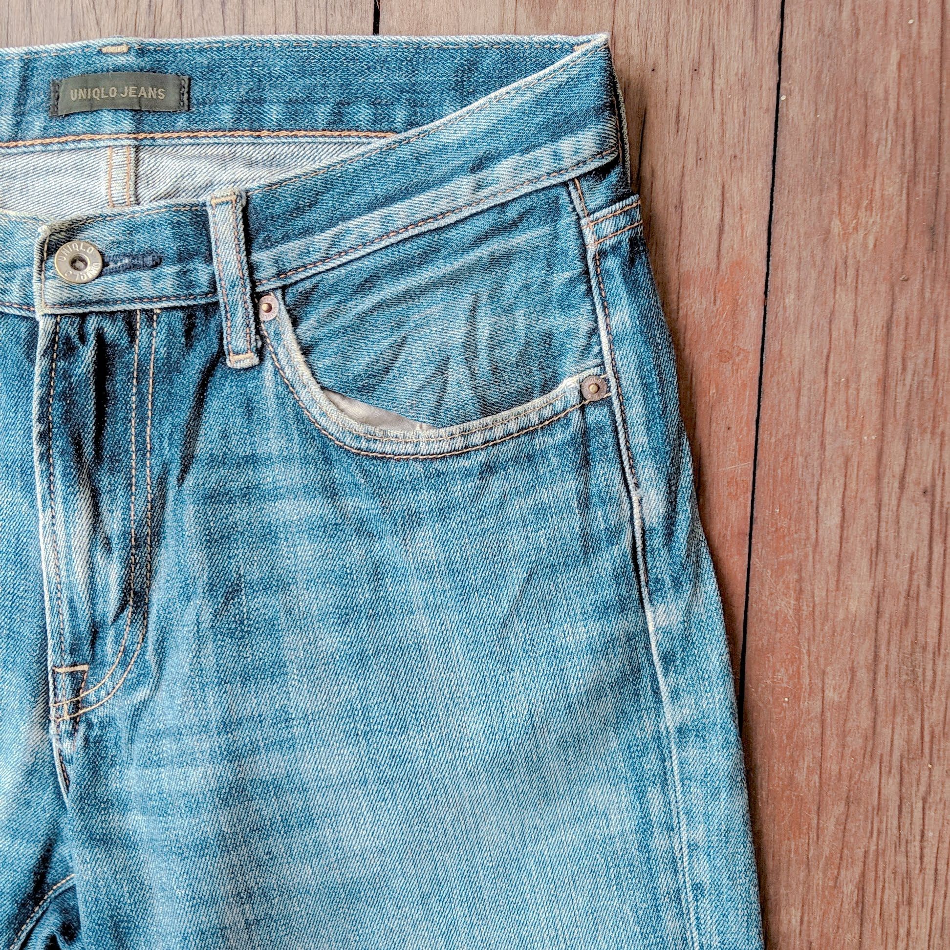 Japanese Brand × Jean × Vintage W30 Vintage Japanese Distressed Faded Denim Jeans Pants Size US 30 / EU 46 - 4 Thumbnail