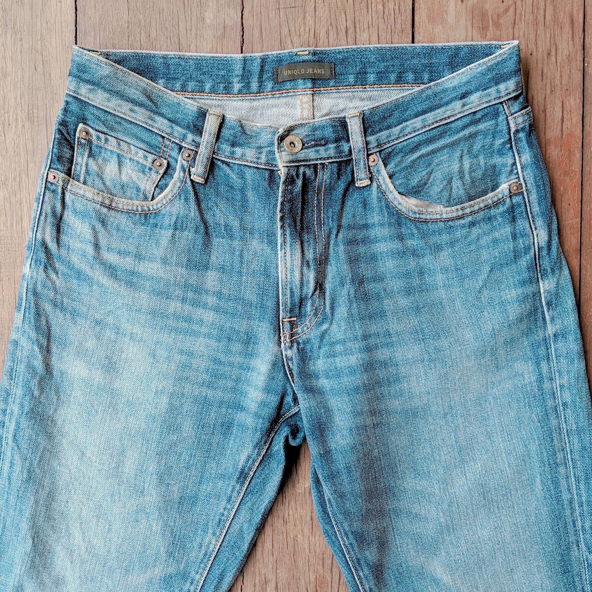 Japanese Brand × Jean × Vintage W30 Vintage Japanese Distressed Faded Denim Jeans Pants Size US 30 / EU 46 - 2 Thumbnail