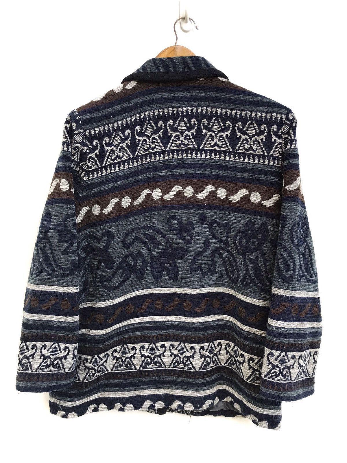 Kapital Japanese Brand Tapestry Winter Jacket Inspired by Kapital Size US M / EU 48-50 / 2 - 2 Thumbnail