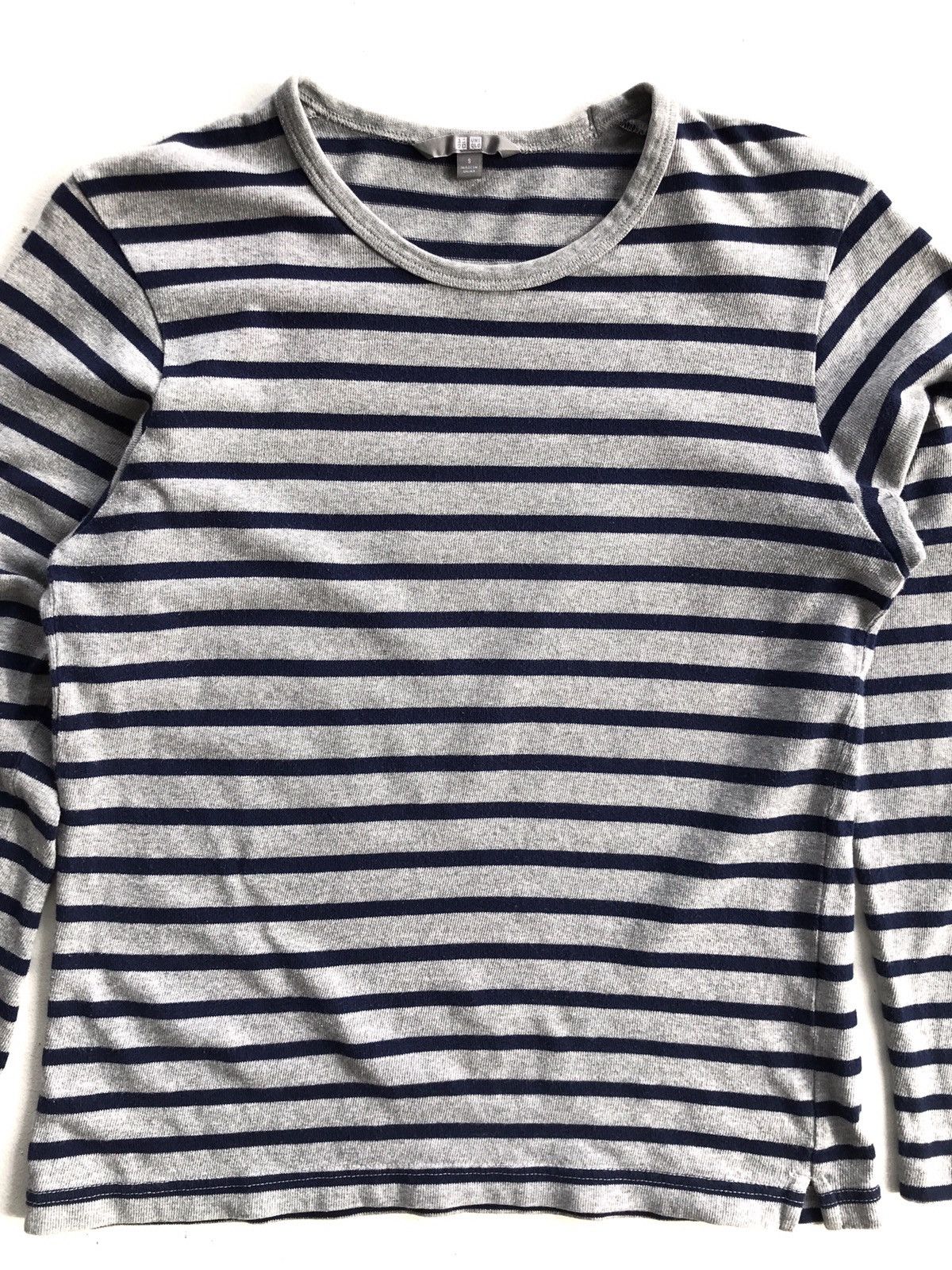 Uniqlo Uniqlo LS Stripes Prisoners Border Tee Size US S / EU 44-46 / 1 - 3 Thumbnail