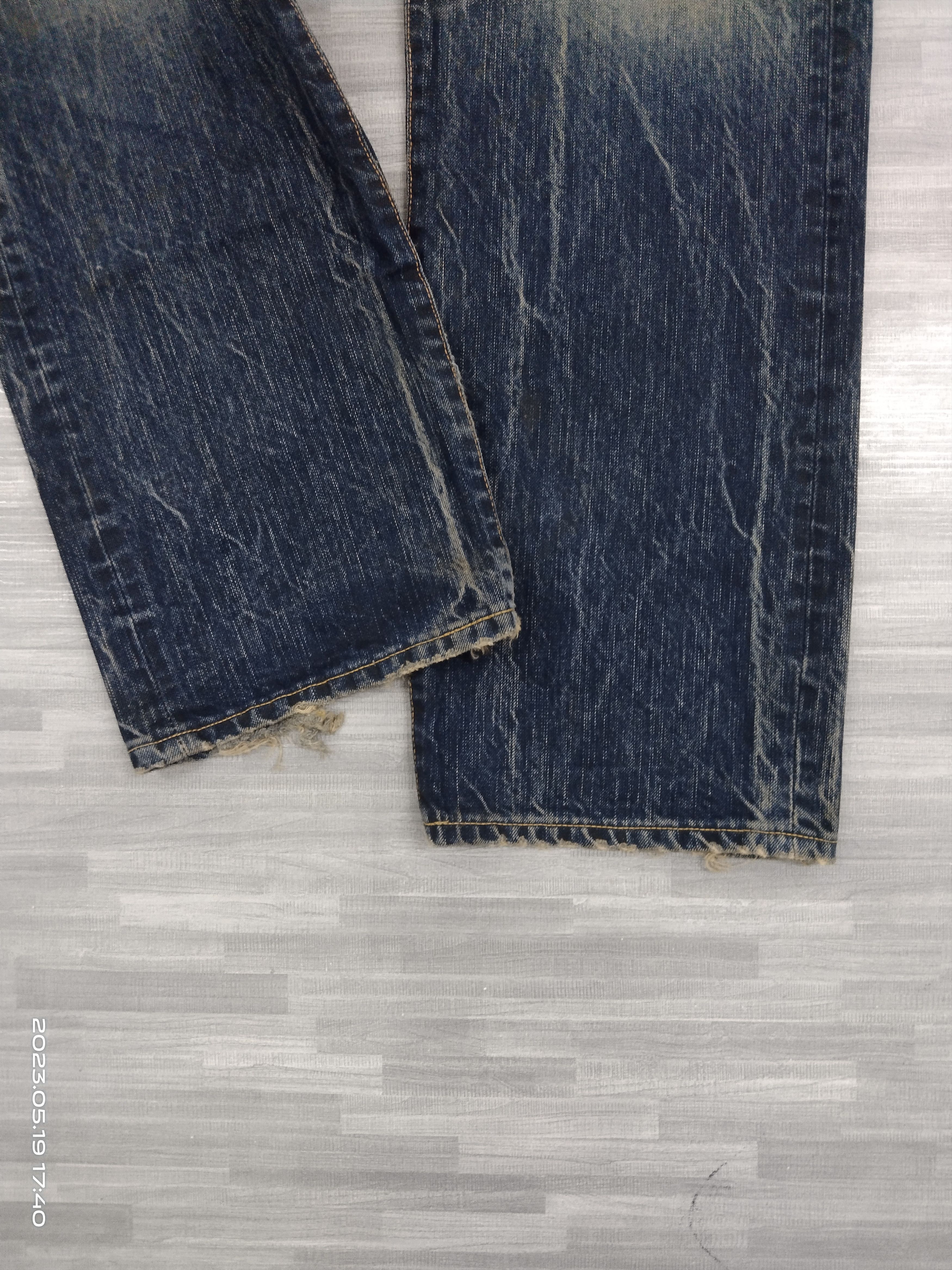 Edwin 🔥INSANE 90s SICK EDWIN🇯🇵 DENIM PANTS Size US 31 - 7 Thumbnail