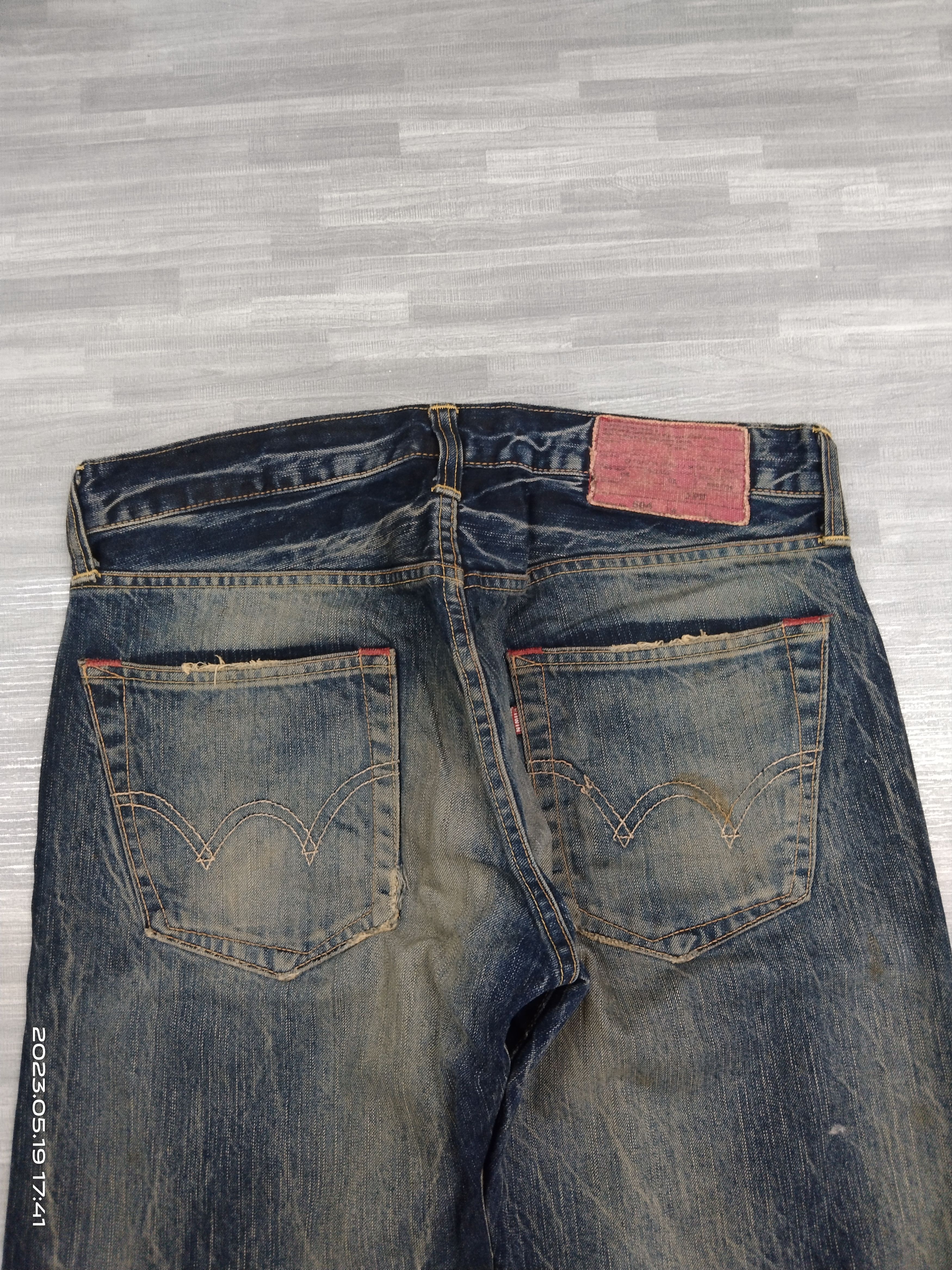 Edwin 🔥INSANE 90s SICK EDWIN🇯🇵 DENIM PANTS Size US 31 - 5 Thumbnail