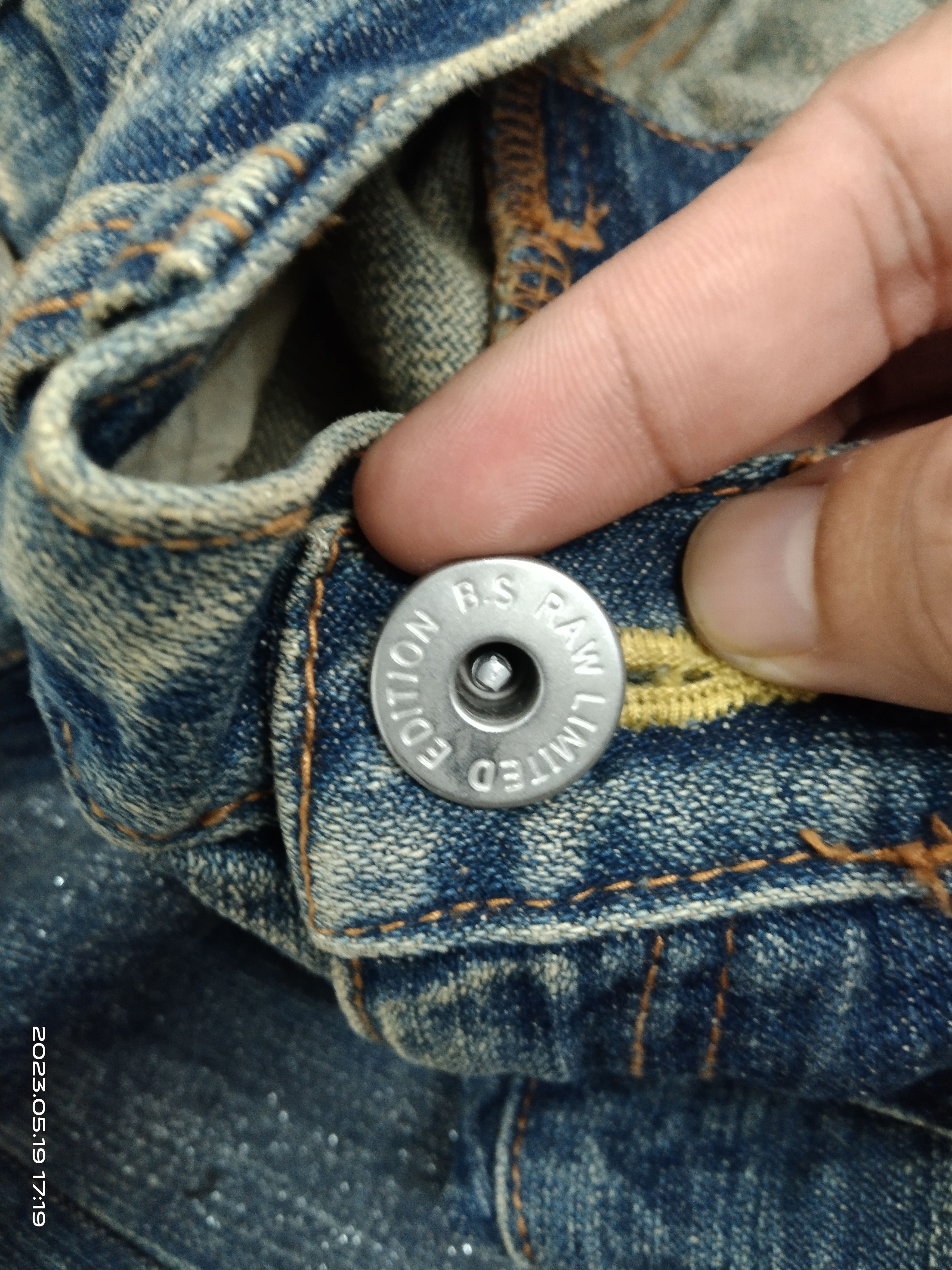 Rusty FLARE RUSTY RIPED B.S RAW LIMITED DENIM PANTS Size US 30 / EU 46 - 7 Thumbnail