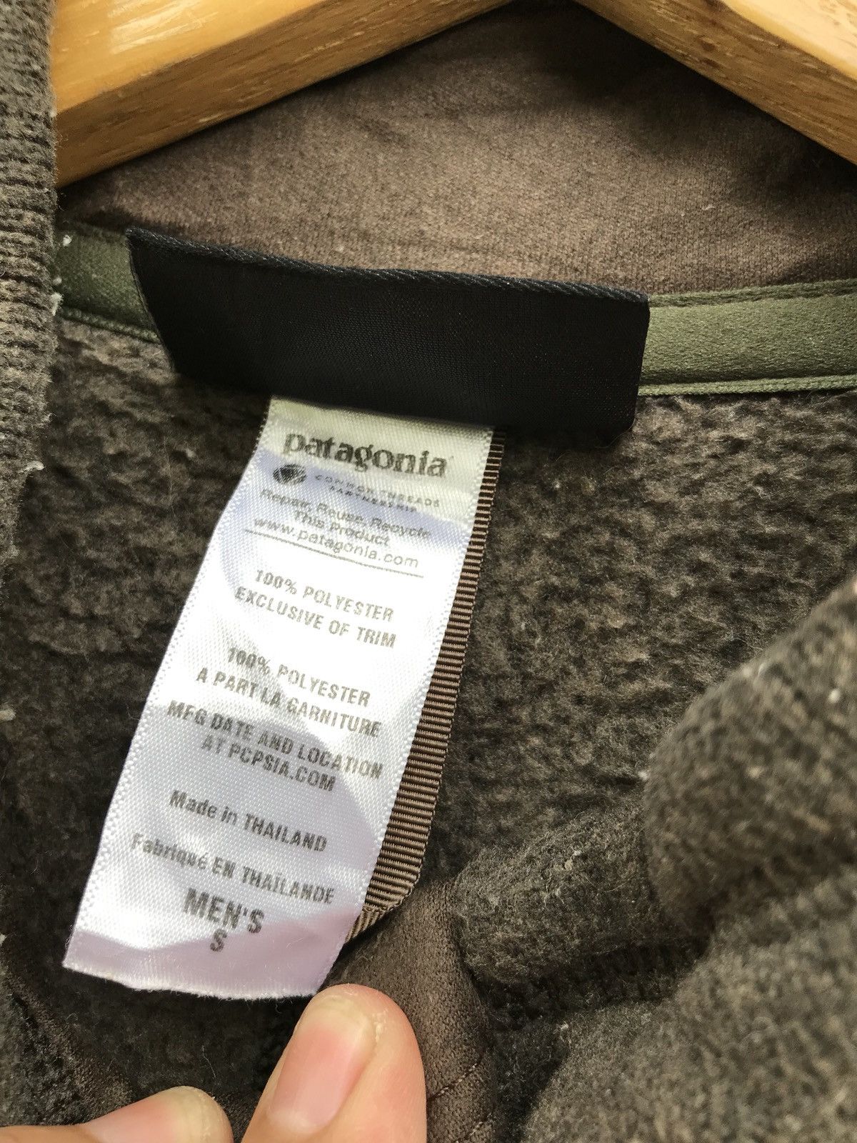 Patagonia Vintage Patagonia Fleece Zipper Jacket Size US S / EU 44-46 / 1 - 5 Thumbnail