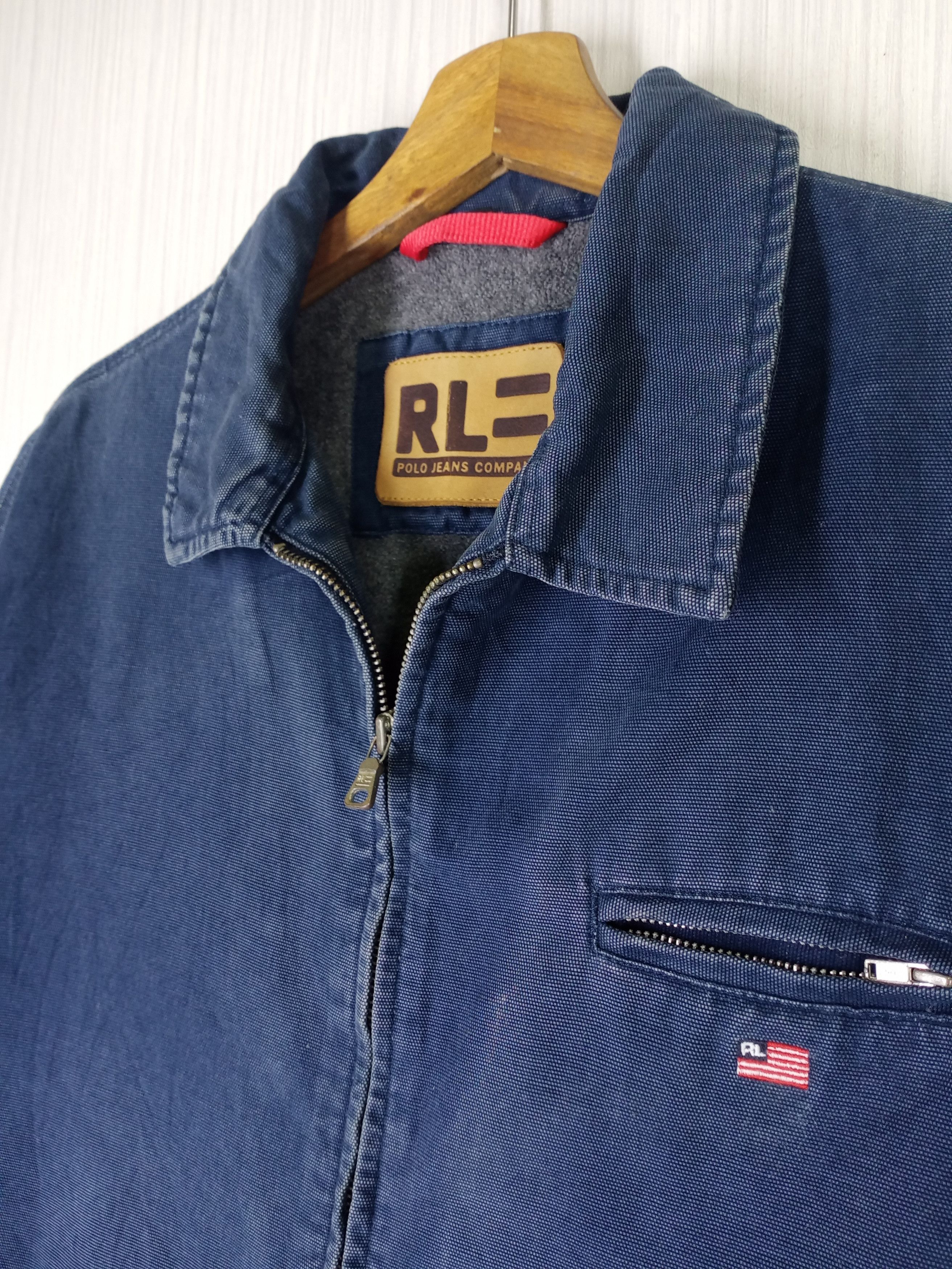 Polo Ralph Lauren Vintage Polo Jeans Company RL Detroit Jacket Size US L / EU 52-54 / 3 - 3 Thumbnail