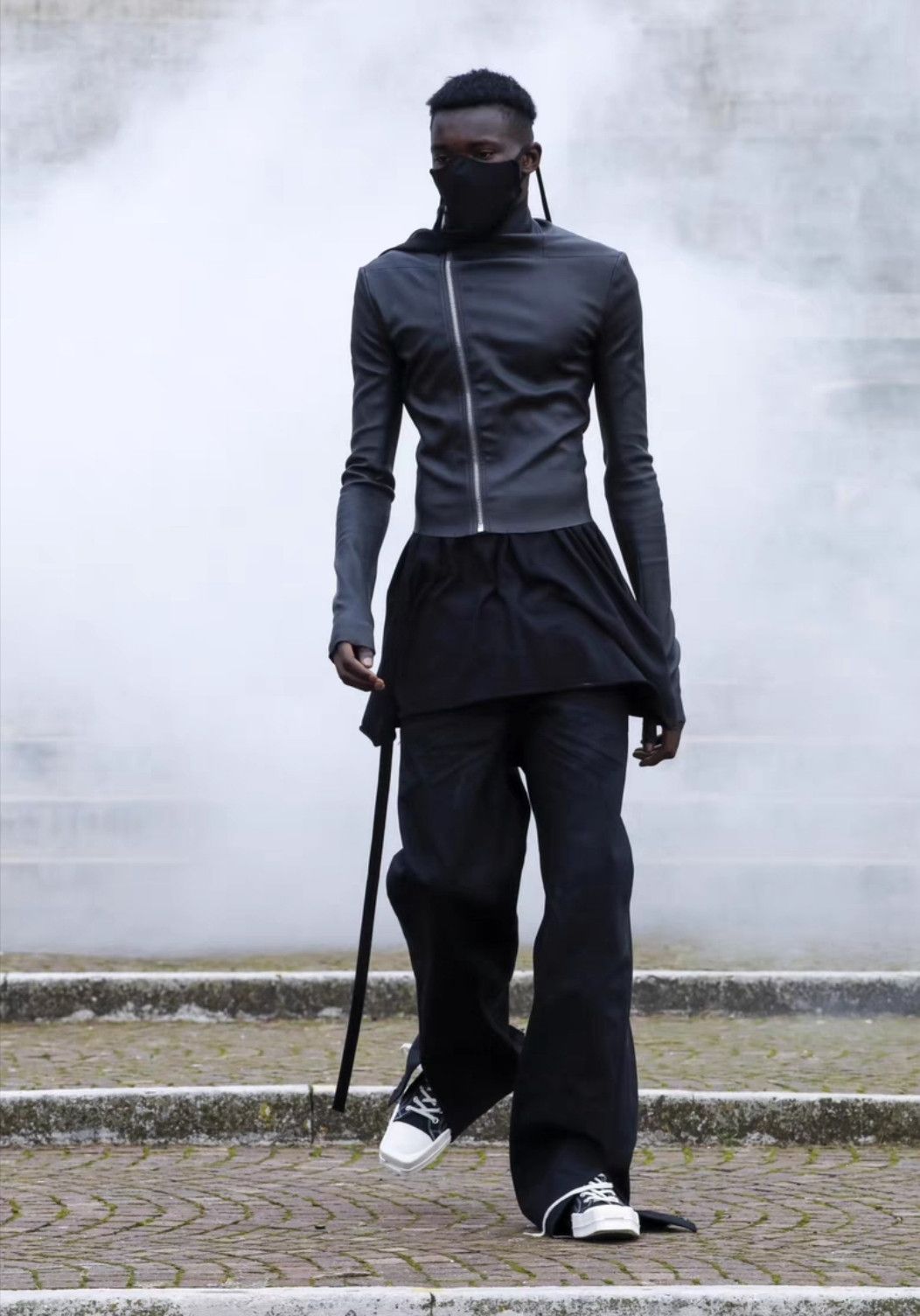 Rick Owens Rick Owens Show Style Purple lambskin leather jacket Size US M / EU 48-50 / 2 - 2 Thumbnail