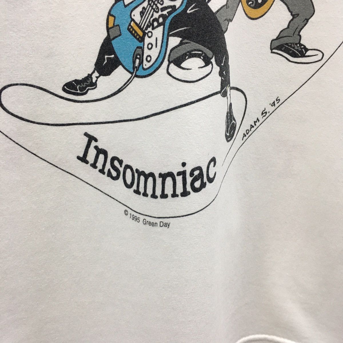 Band Tees Rare Vintage 90’s Green Day Insomniac 95 tour usa Tee Size US S / EU 44-46 / 1 - 6 Thumbnail