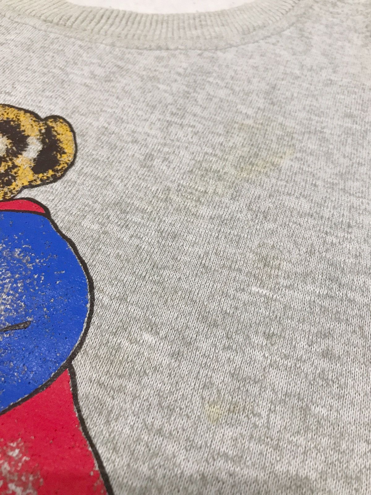 Vintage Vintage Super Bear Superman Sweatshirt Polo Bear Inspired Size US M / EU 48-50 / 2 - 4 Thumbnail