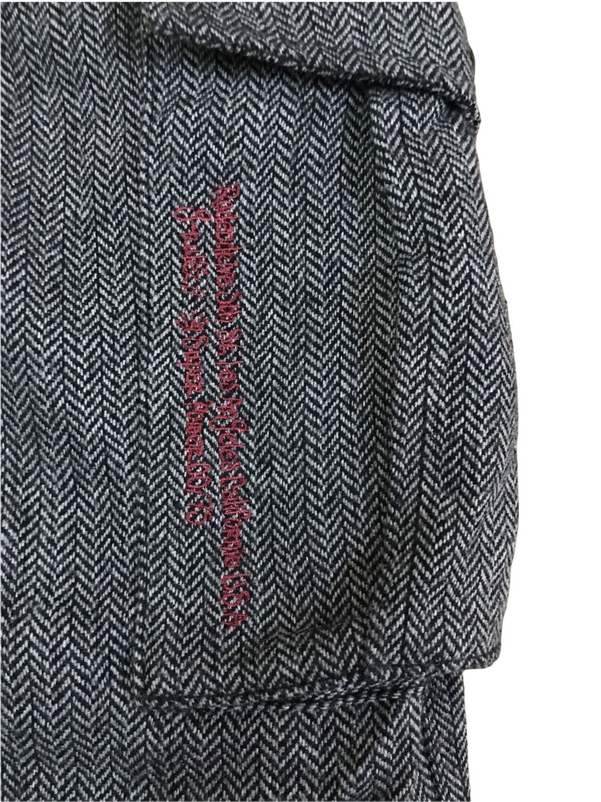 Japanese Brand Japanese Brand G Rulez Studio Cargo Wool Herringbone Pants Size US 27 - 5 Thumbnail