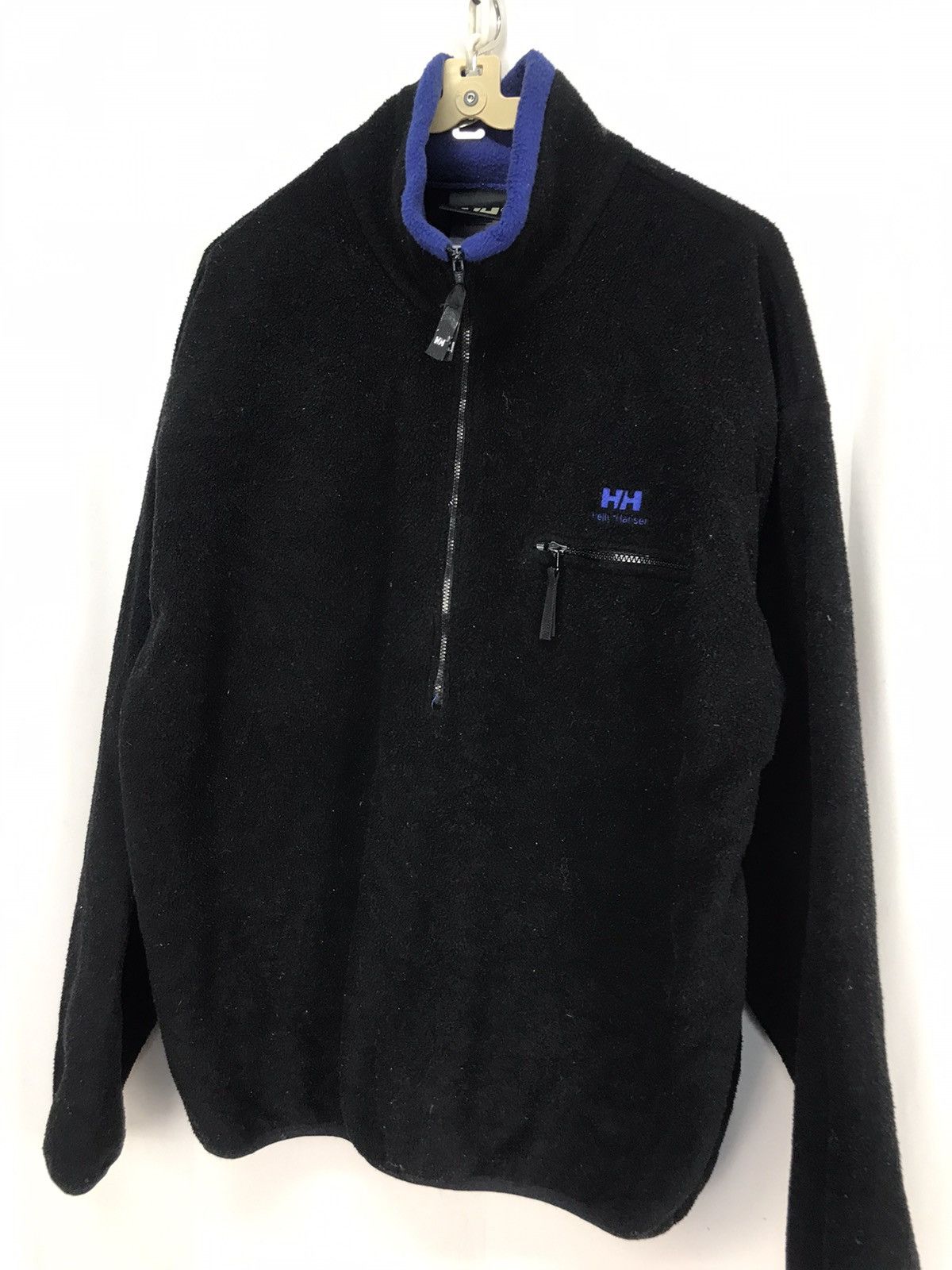 Helly Hansen × Vintage Vintage helly Hansen half zipper fleece jacket Size US L / EU 52-54 / 3 - 6 Thumbnail