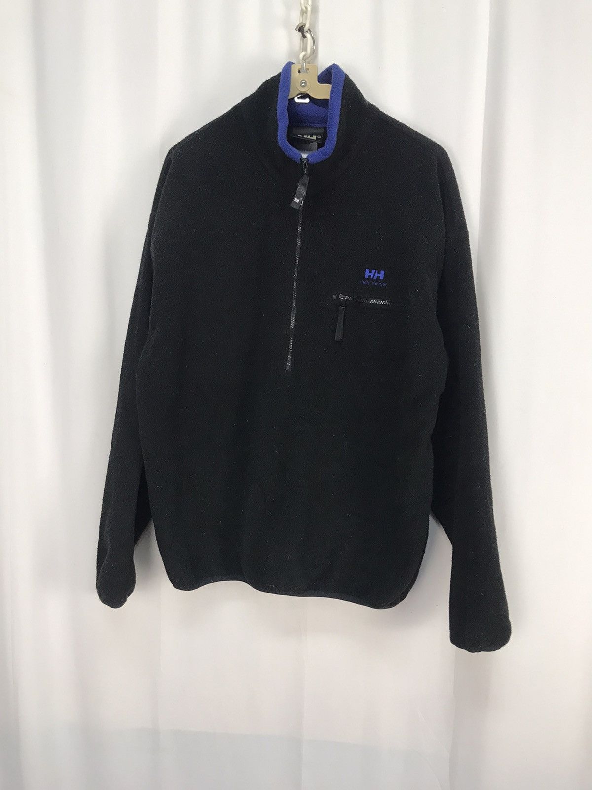 Helly Hansen × Vintage Vintage helly Hansen half zipper fleece jacket Size US L / EU 52-54 / 3 - 7 Thumbnail