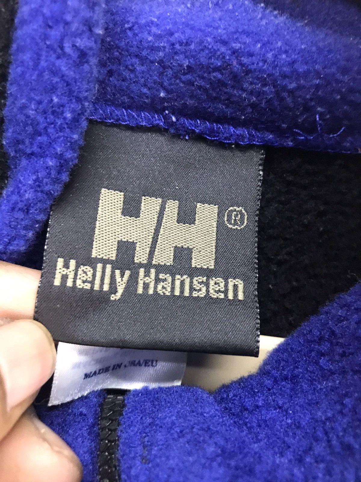 Helly Hansen × Vintage Vintage helly Hansen half zipper fleece jacket Size US L / EU 52-54 / 3 - 3 Thumbnail