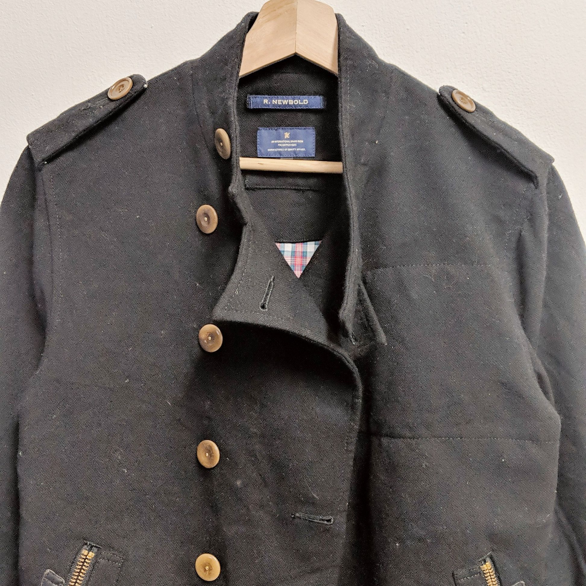 R.Newbold Vintage R.NEWBOLD Jacket Buttons Sweater Coat Size US M / EU 48-50 / 2 - 12 Thumbnail