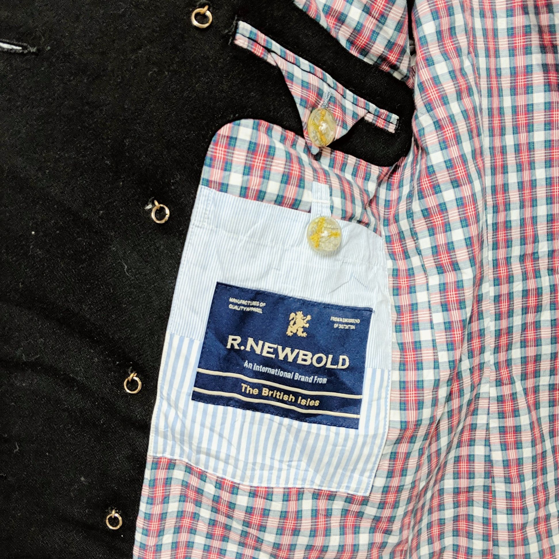 R.Newbold Vintage R.NEWBOLD Jacket Buttons Sweater Coat Size US M / EU 48-50 / 2 - 7 Thumbnail