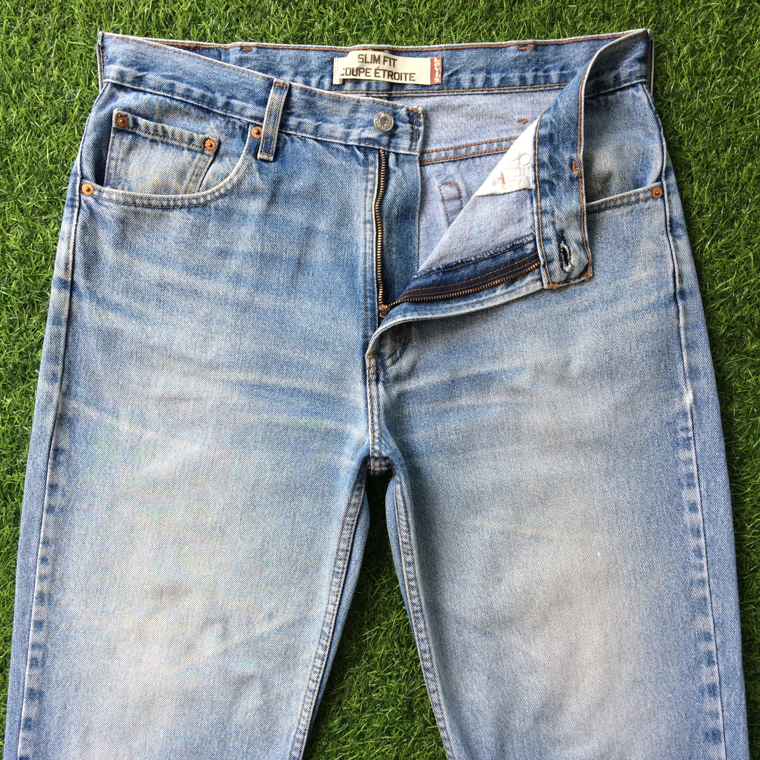 Levi's × Vintage Vintage Distressed Levis 516 Jeans #B-928 Size US 35 - 3 Thumbnail