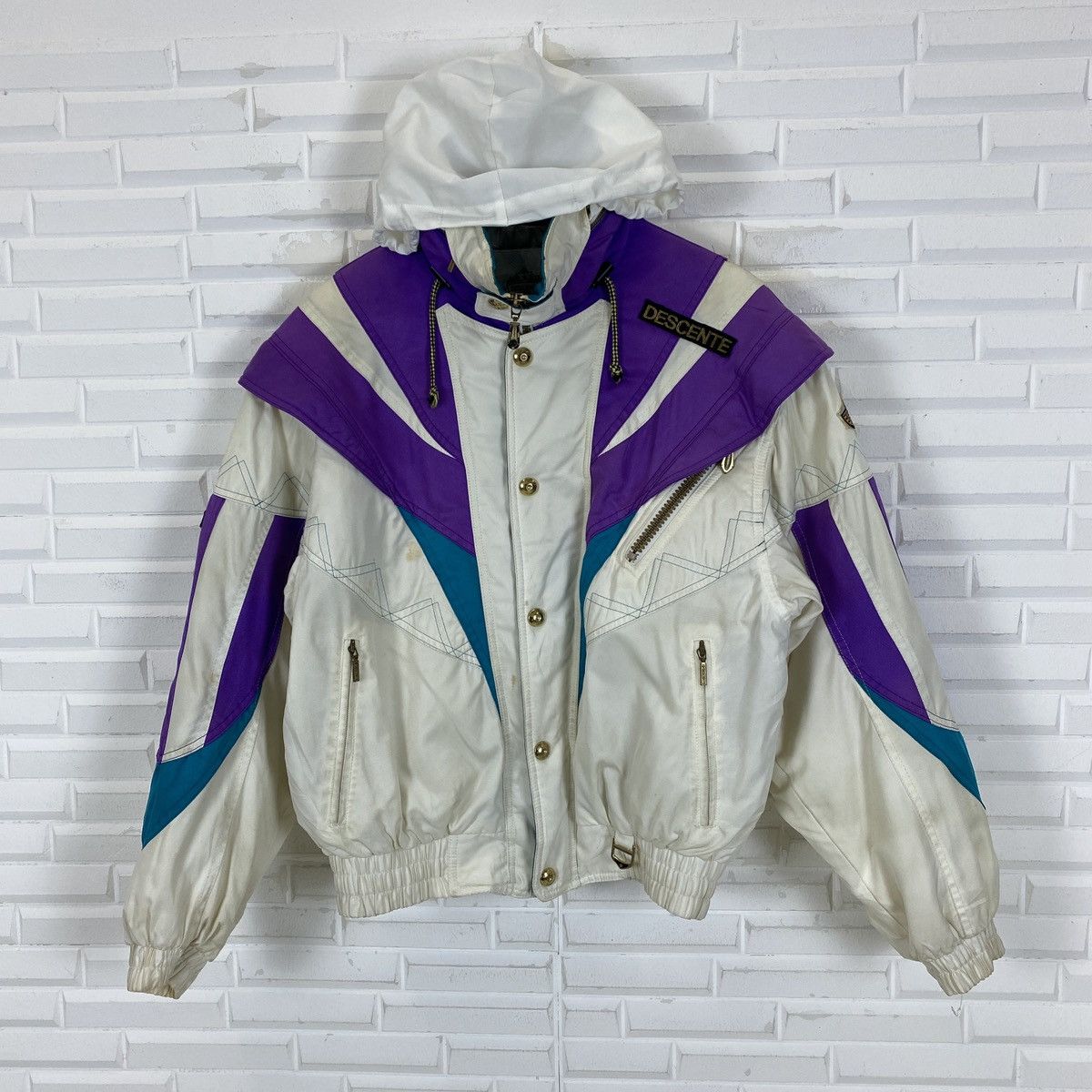 Descente 🔥LASTDROP🔥Descente Competition Ski Equipment Racing Jacket Size US M / EU 48-50 / 2 - 2 Thumbnail