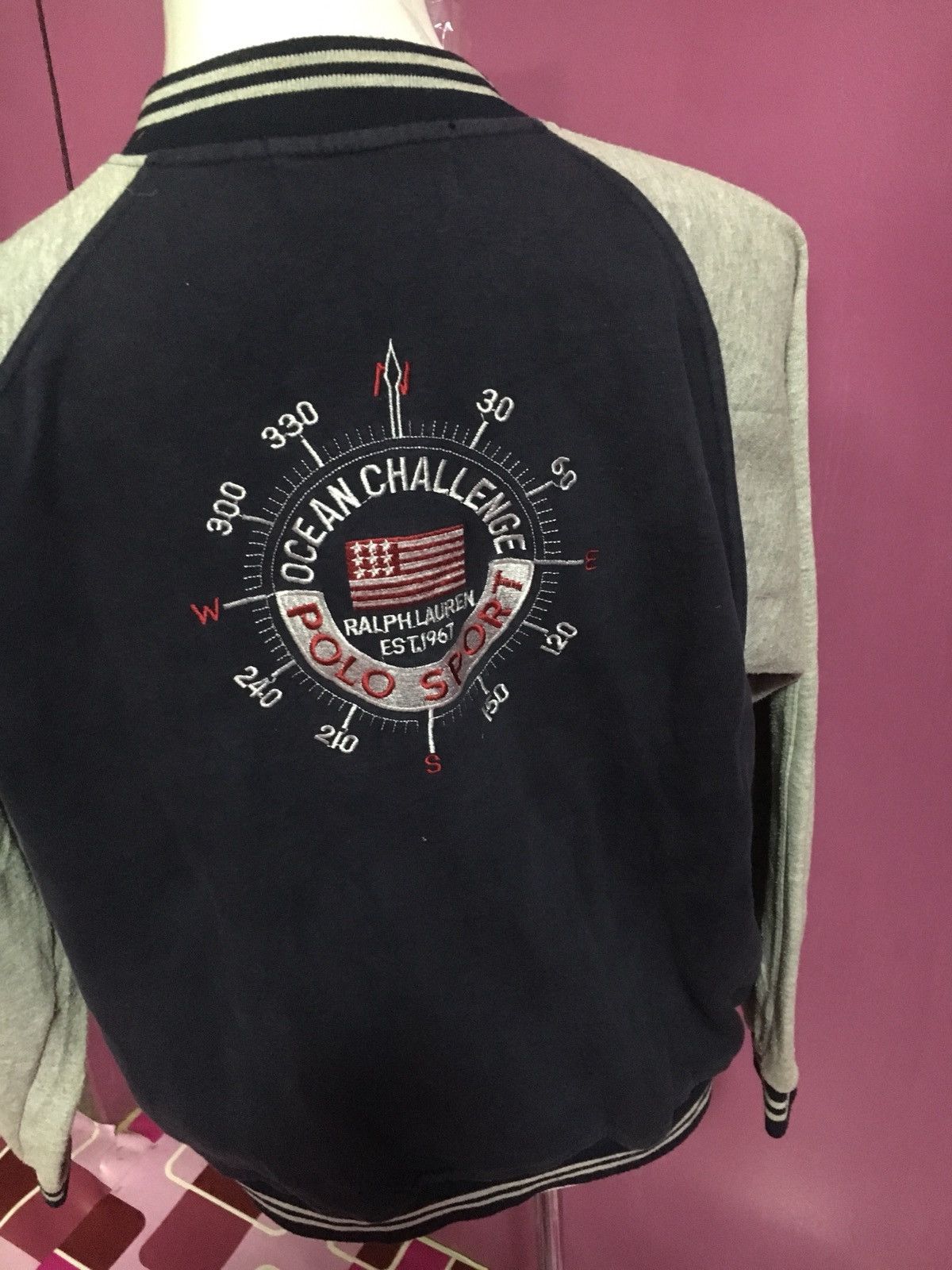 image of Polo Ralph Lauren Vintage Polo Sport Grey Size S Jacket Usa, Men's