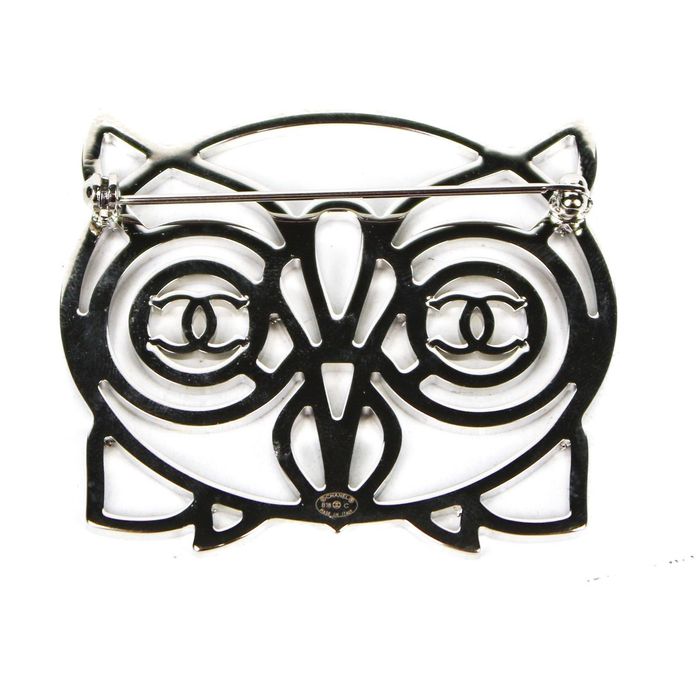 Chanel on sale owl brooch